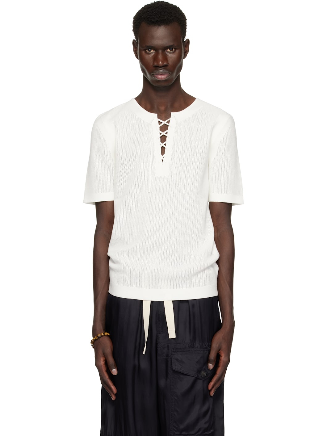 Off-White Knit T-shirt - 1