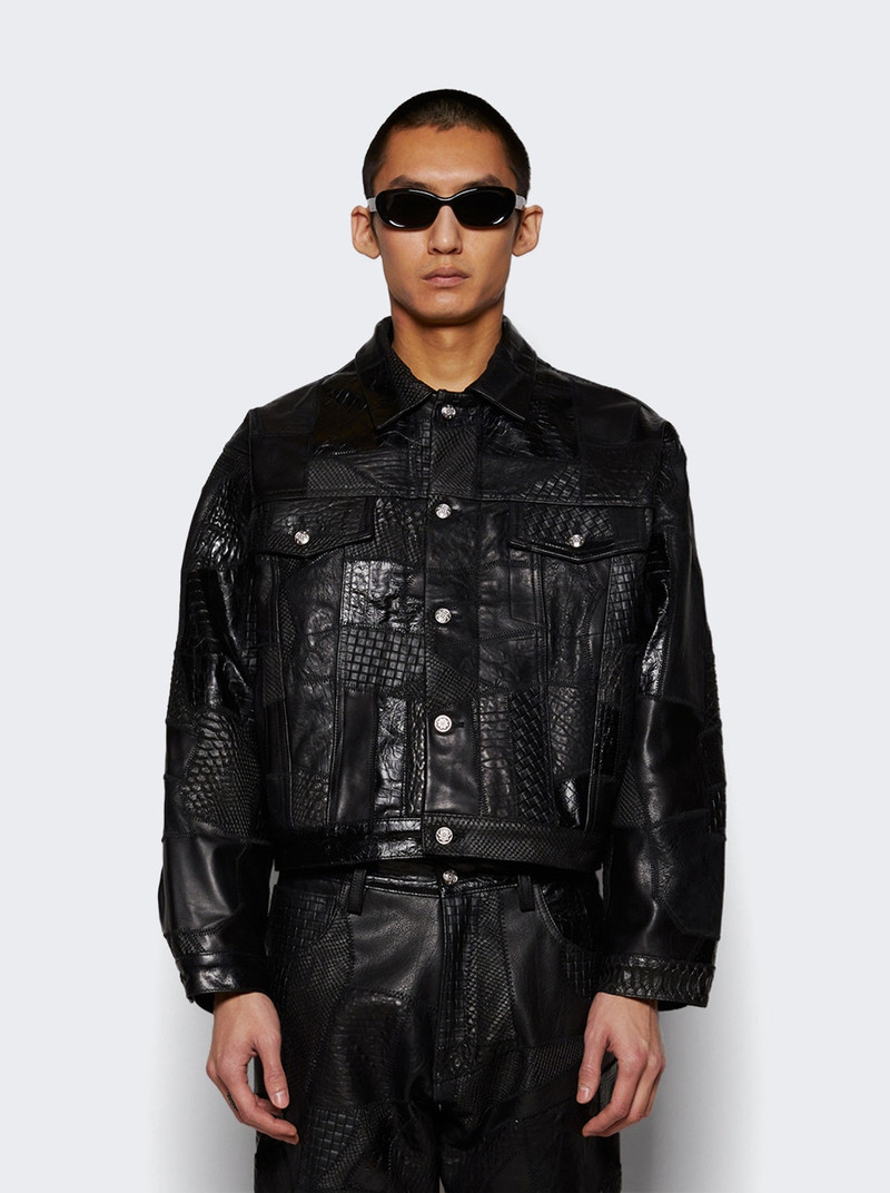 EARTHLING VIP Body Shop Leather Jacket Black outlook