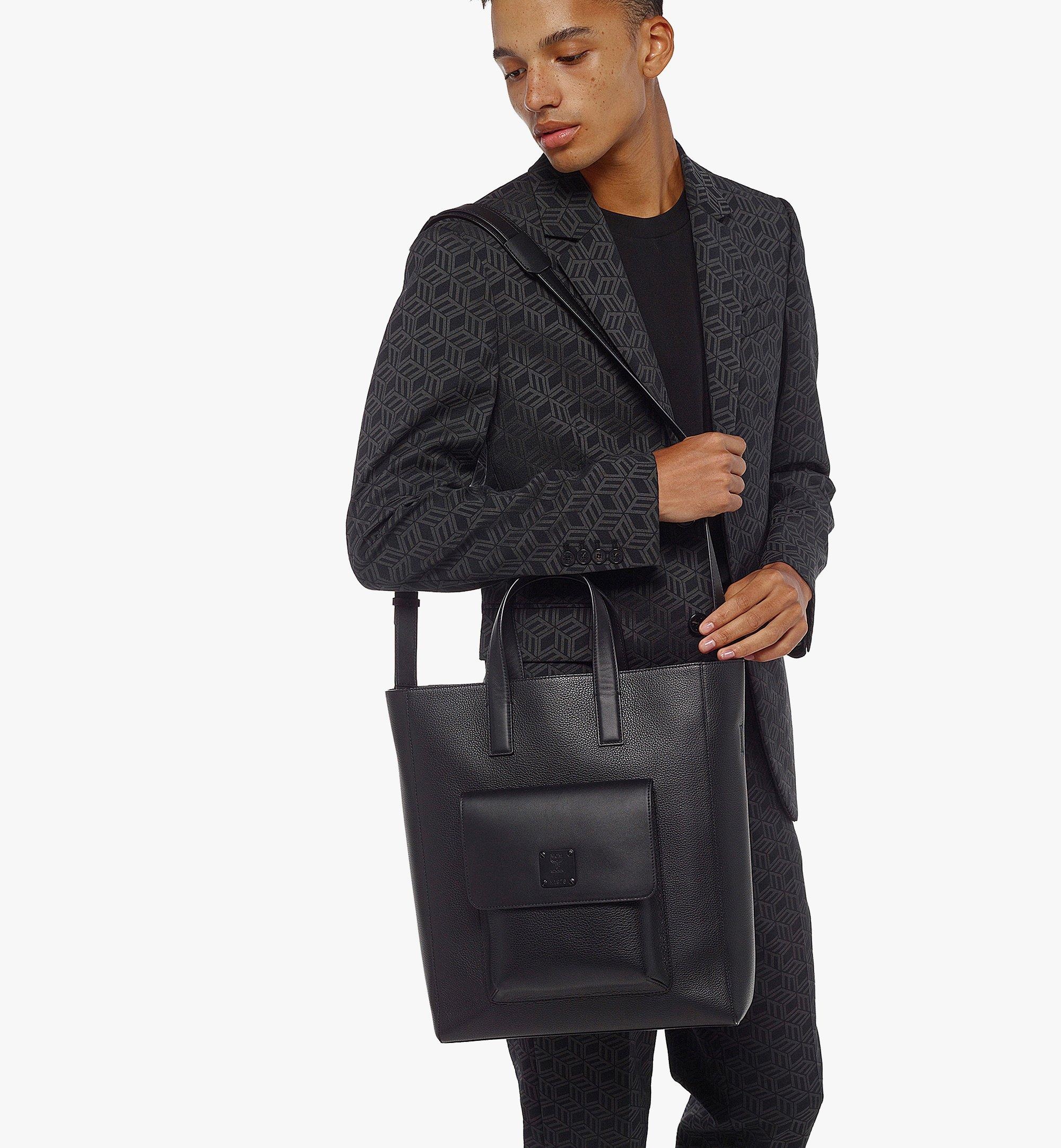 Klassik Tote in Embossed Spanish Leather - 6