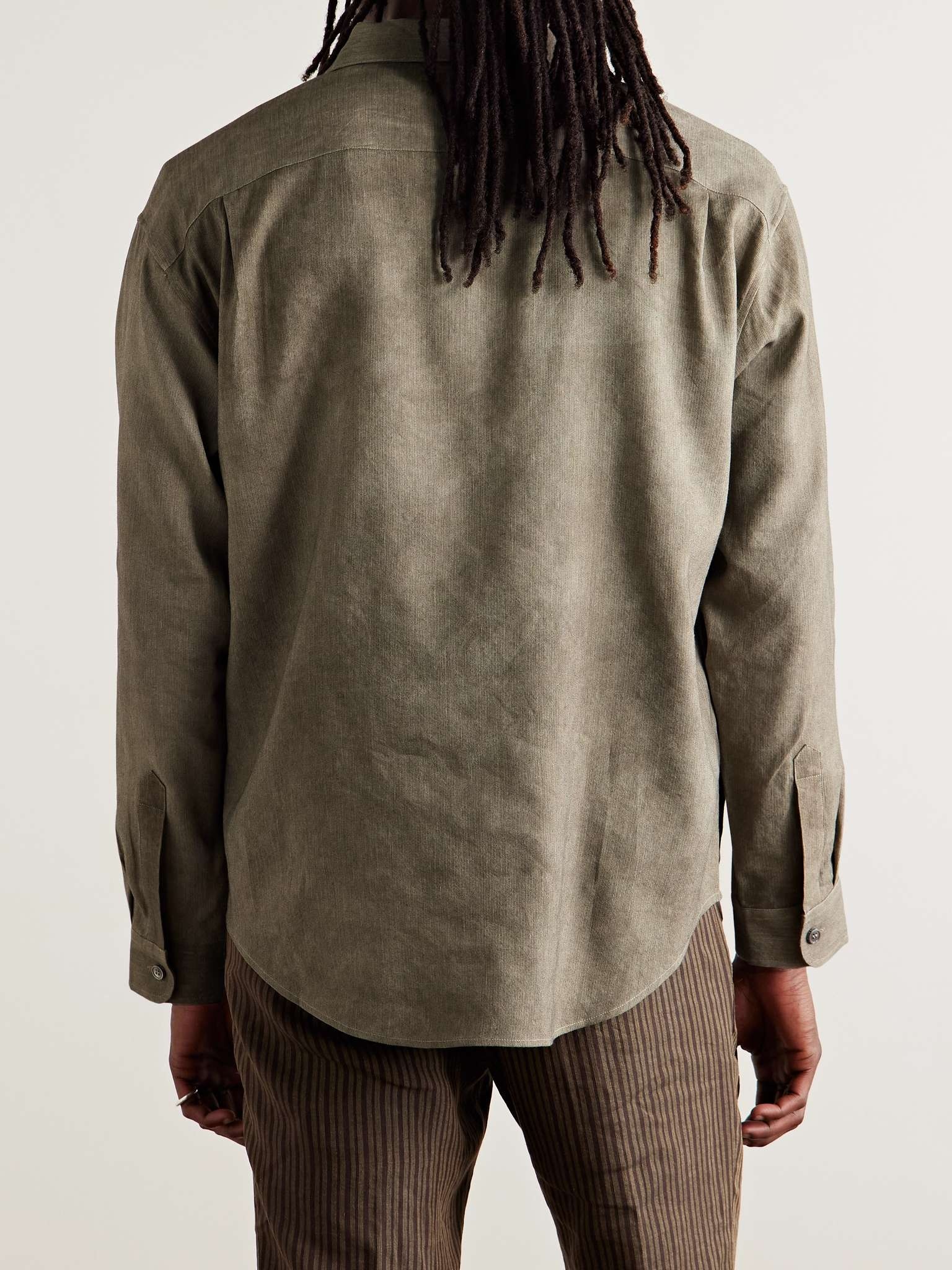 Artist Embroidered Woven Shirt - 3