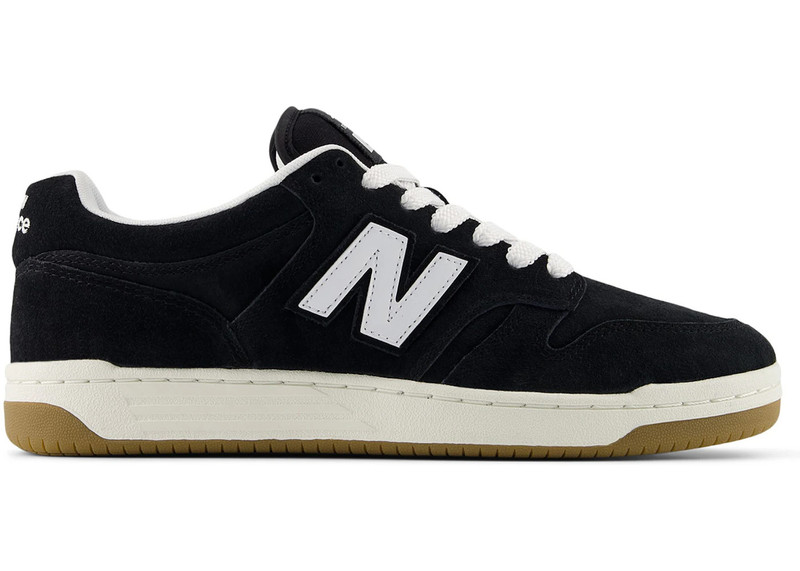 New Balance 480 Black White Gum 1