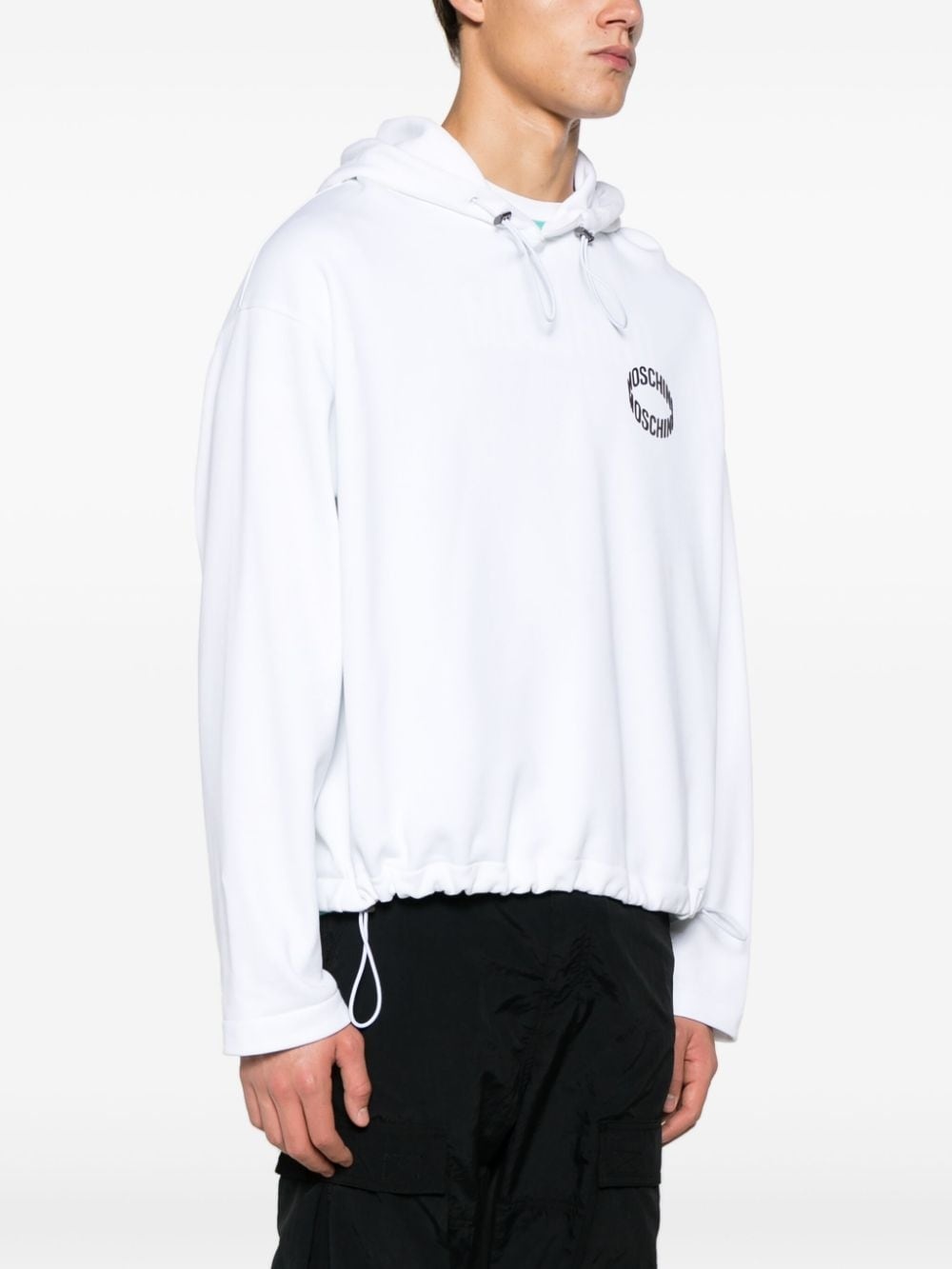logo-appliquÃ© organic cotton sweatshirt - 3