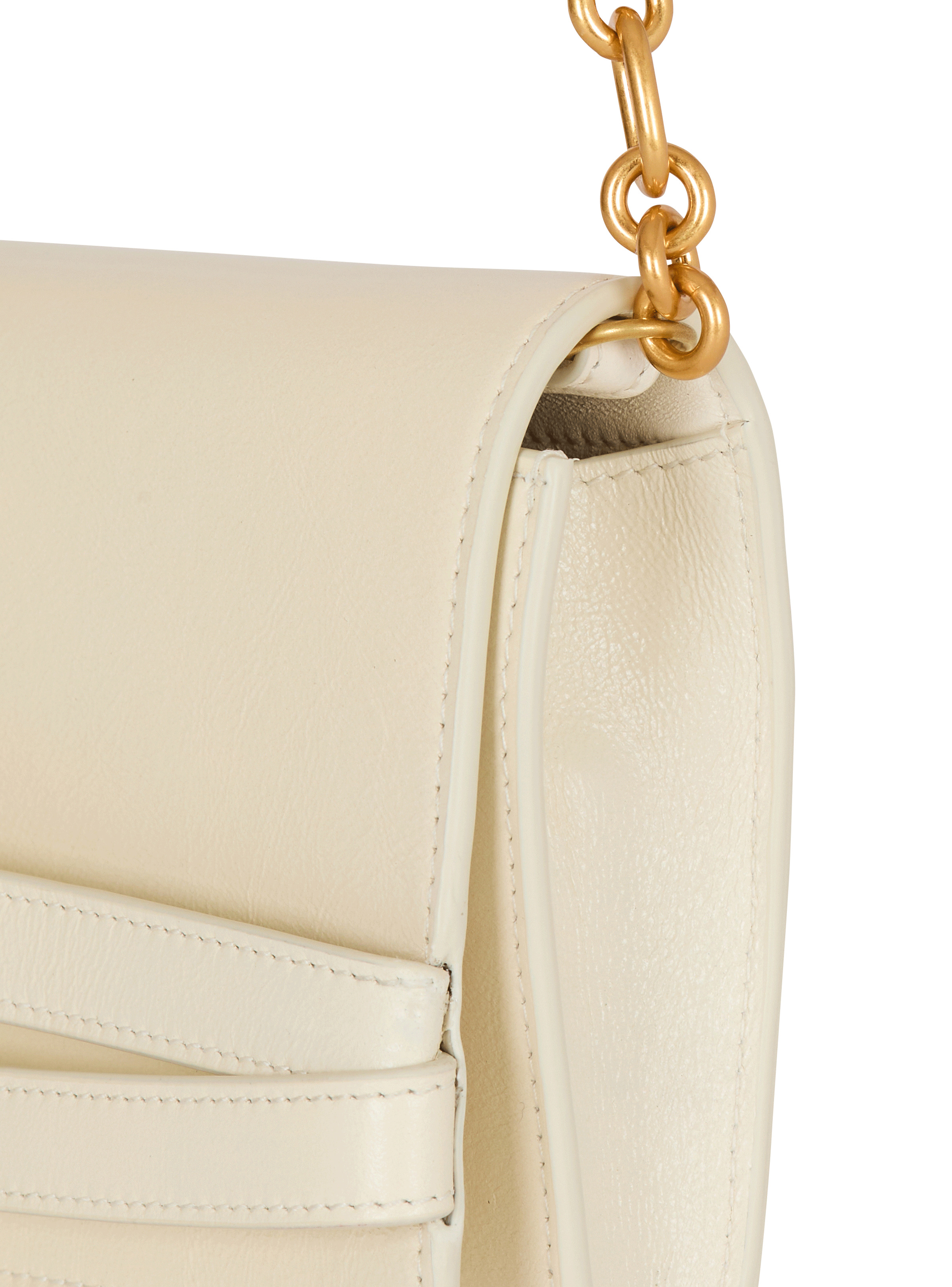 Crinkled leather wallet with Shuffle chain - 5