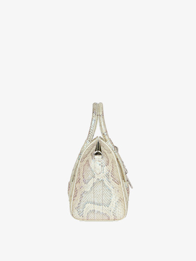 Givenchy MINI ANTIGONA LOCK BAG IN PYTHON WITH PEARL EFFECT outlook