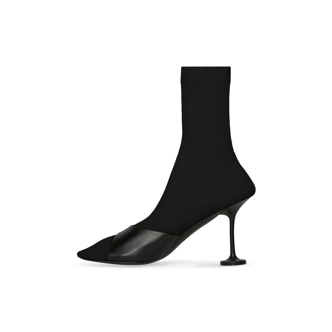 Women's Sock 90mm Bootie in Black - 4