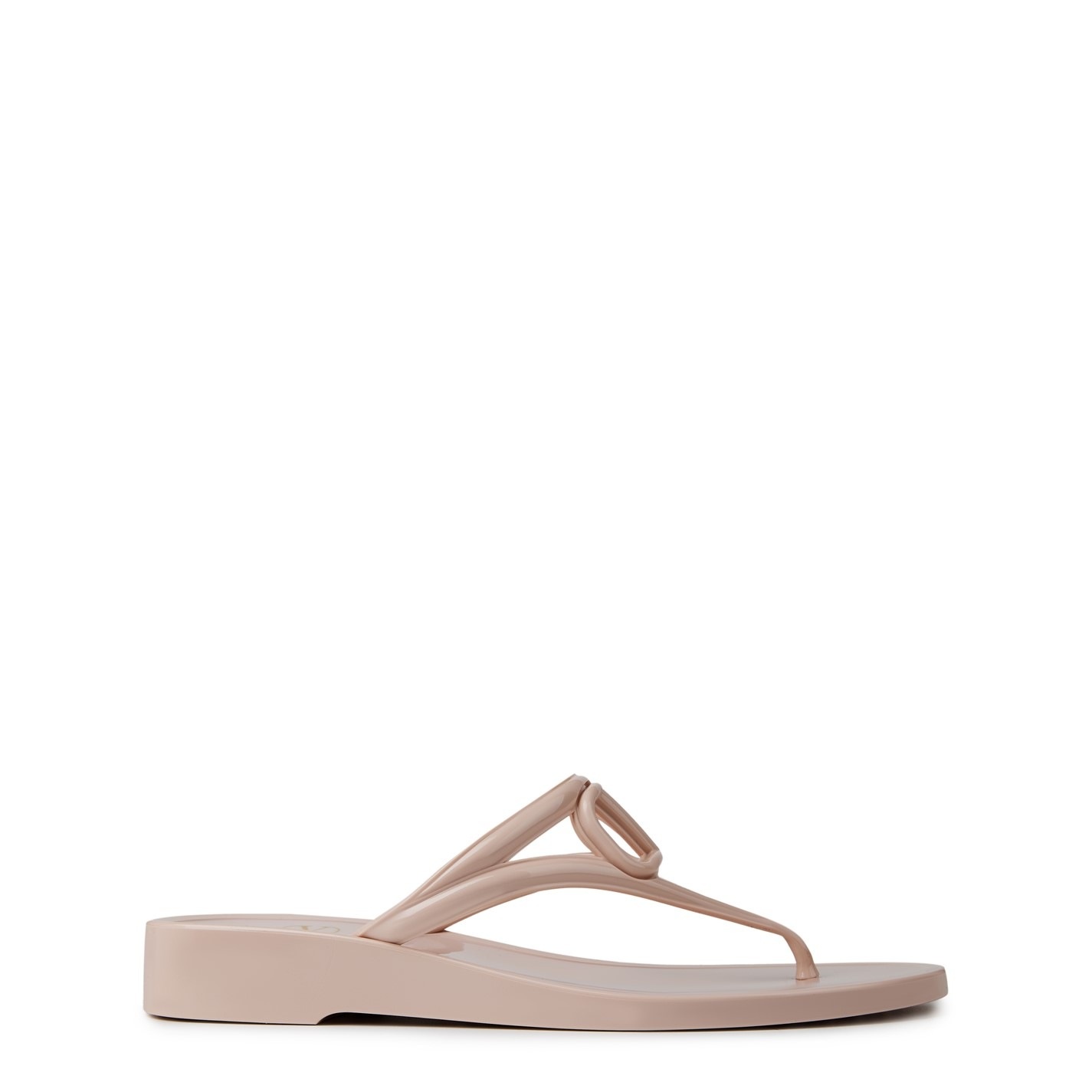 VLOGO CUT-OUT THONG SANDALS - 1