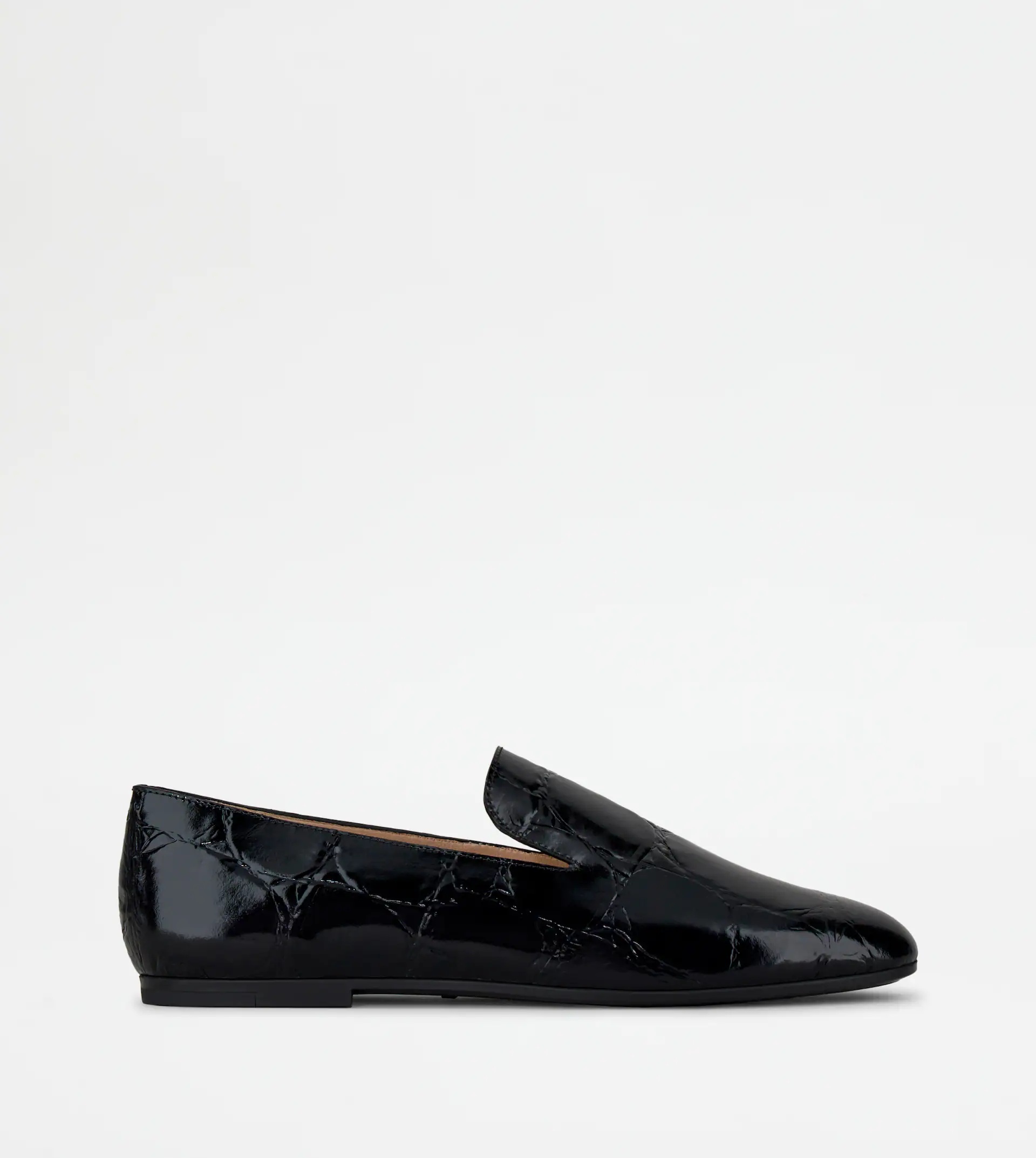 LOAFERS IN LEATHER - BLACK - 1