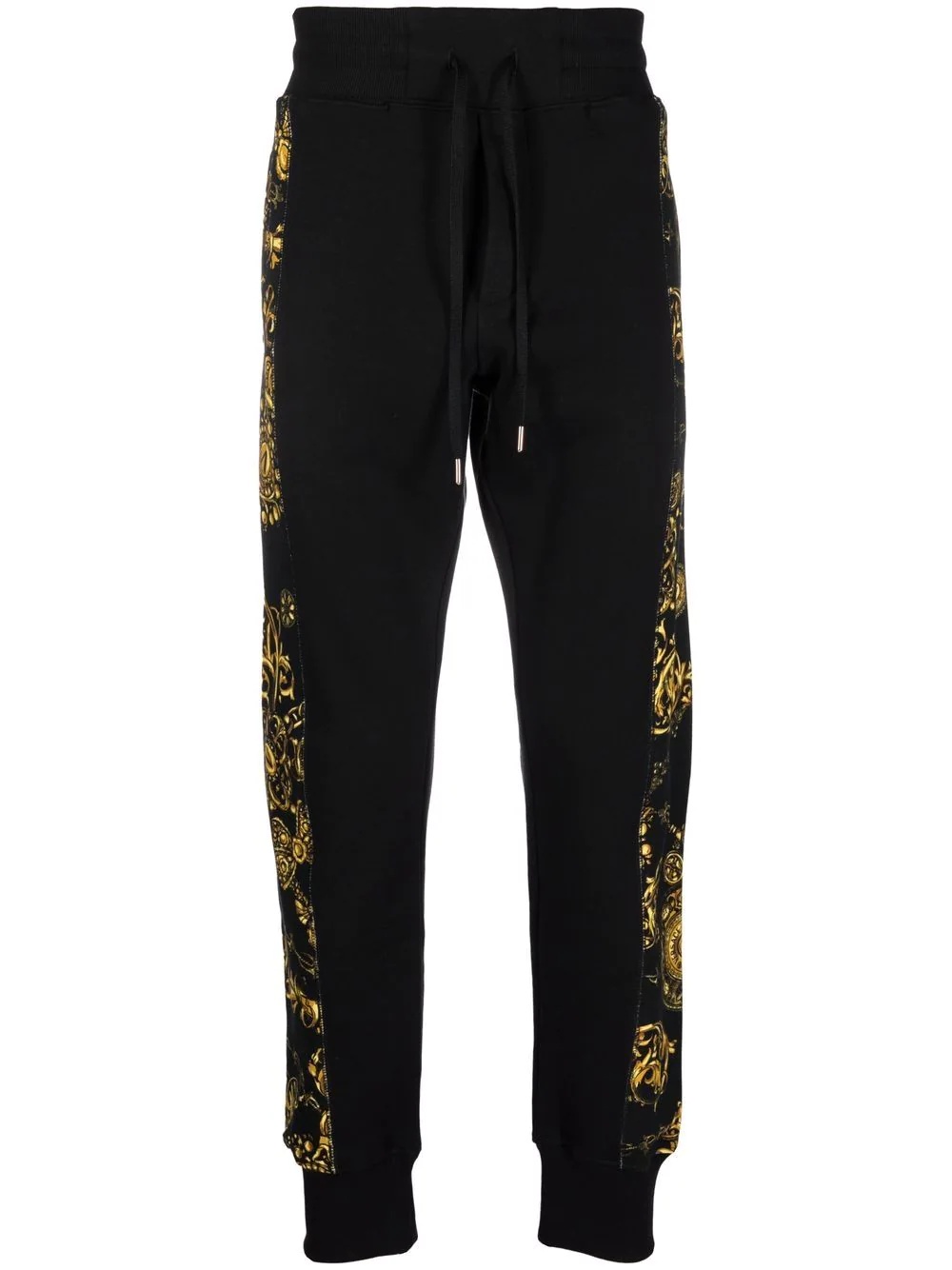 baroque-print track pants - 1