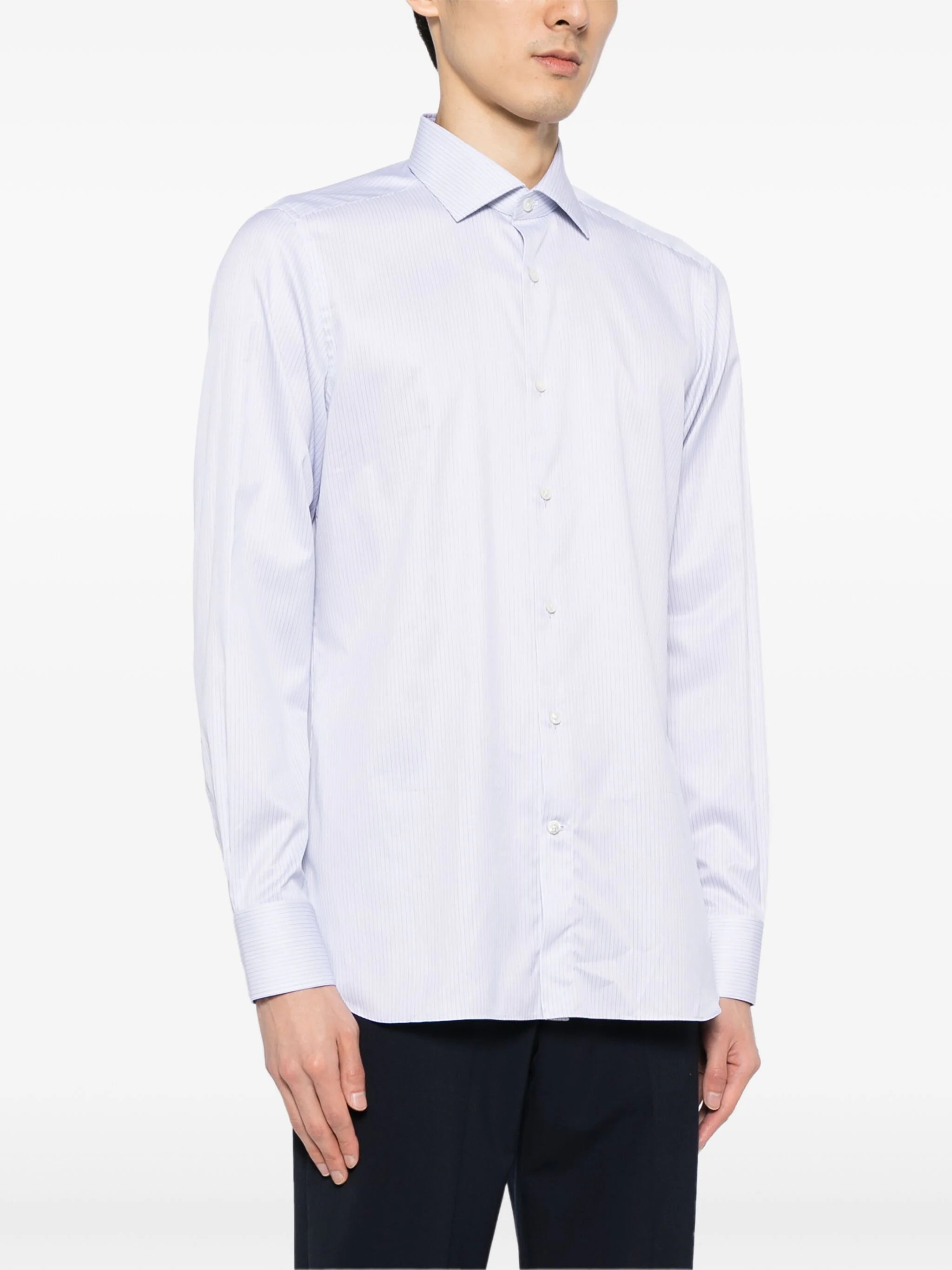 STRIPED COTTON SHIRT - 3