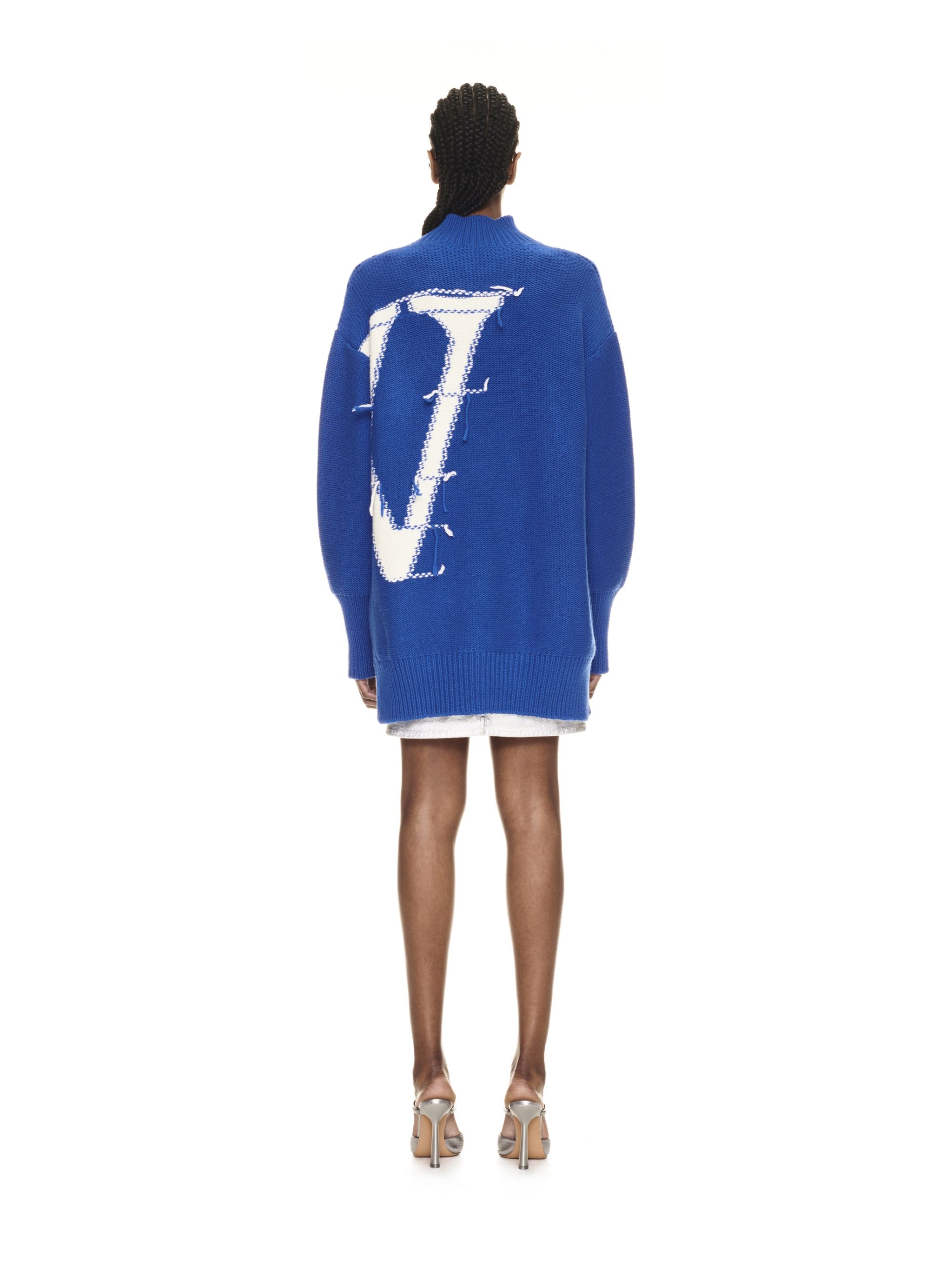 Ow Maxi Logo Turtleneck - 4