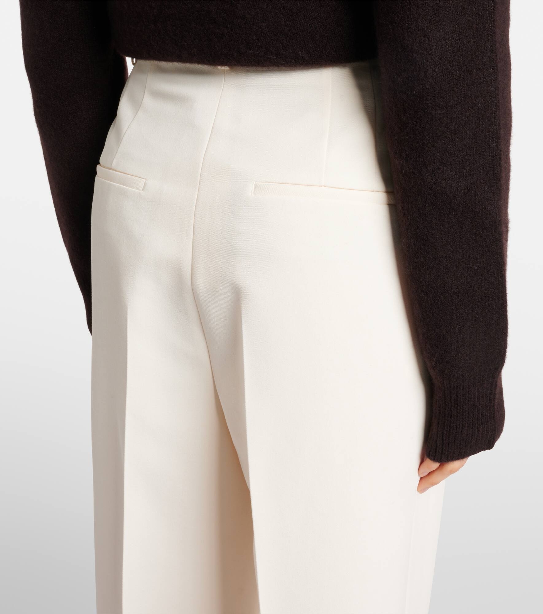 High-rise wide leg pants - 5