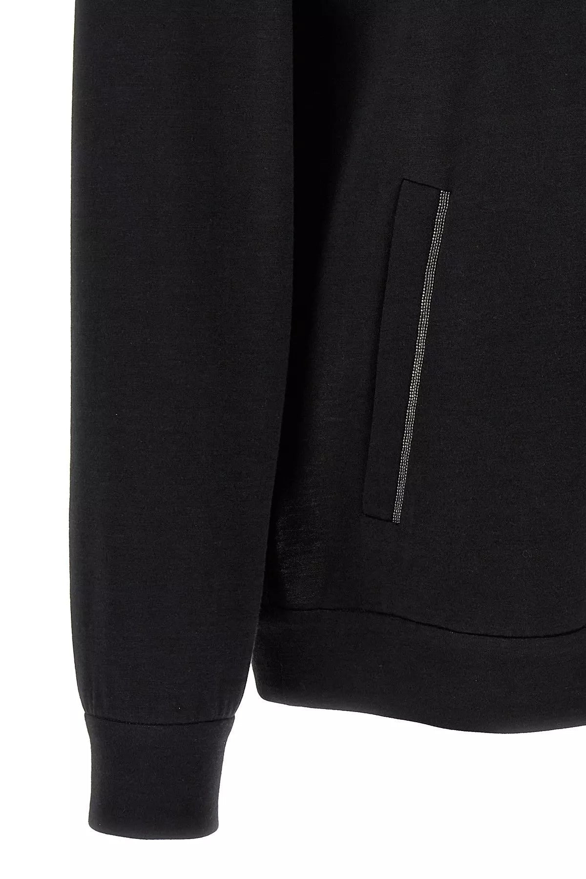 Brunello Cucinelli Women 'Precious Zipper Pull' Hoodie. - 5