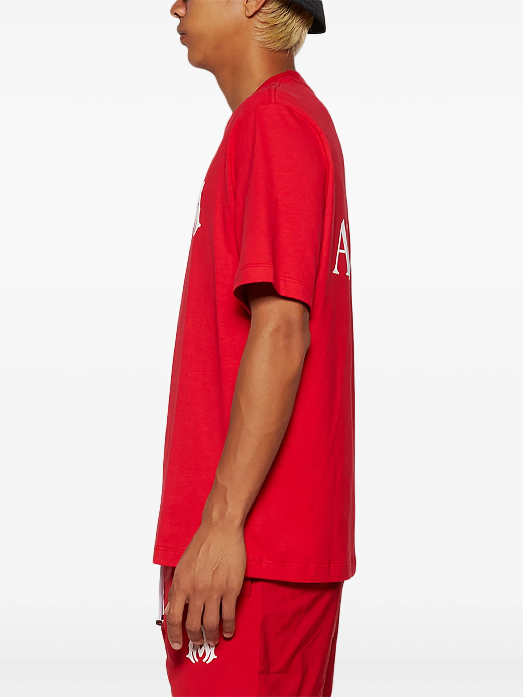 logo-print cotton T-shirt - 4