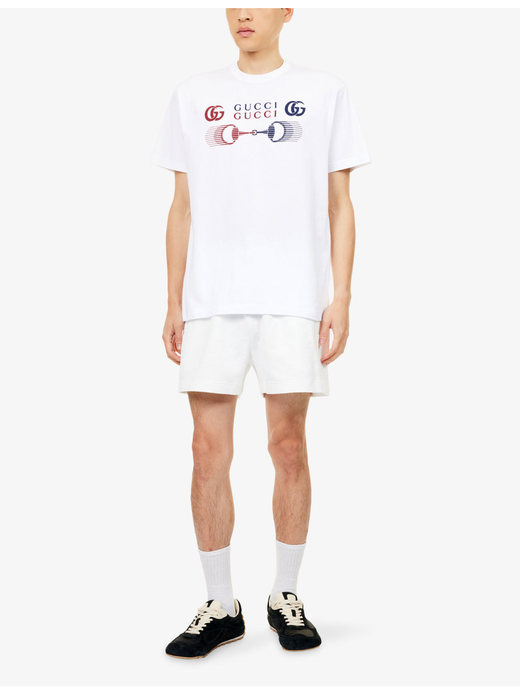 Logo-Print Short-Sleeve Cotton T-Shirt - 2