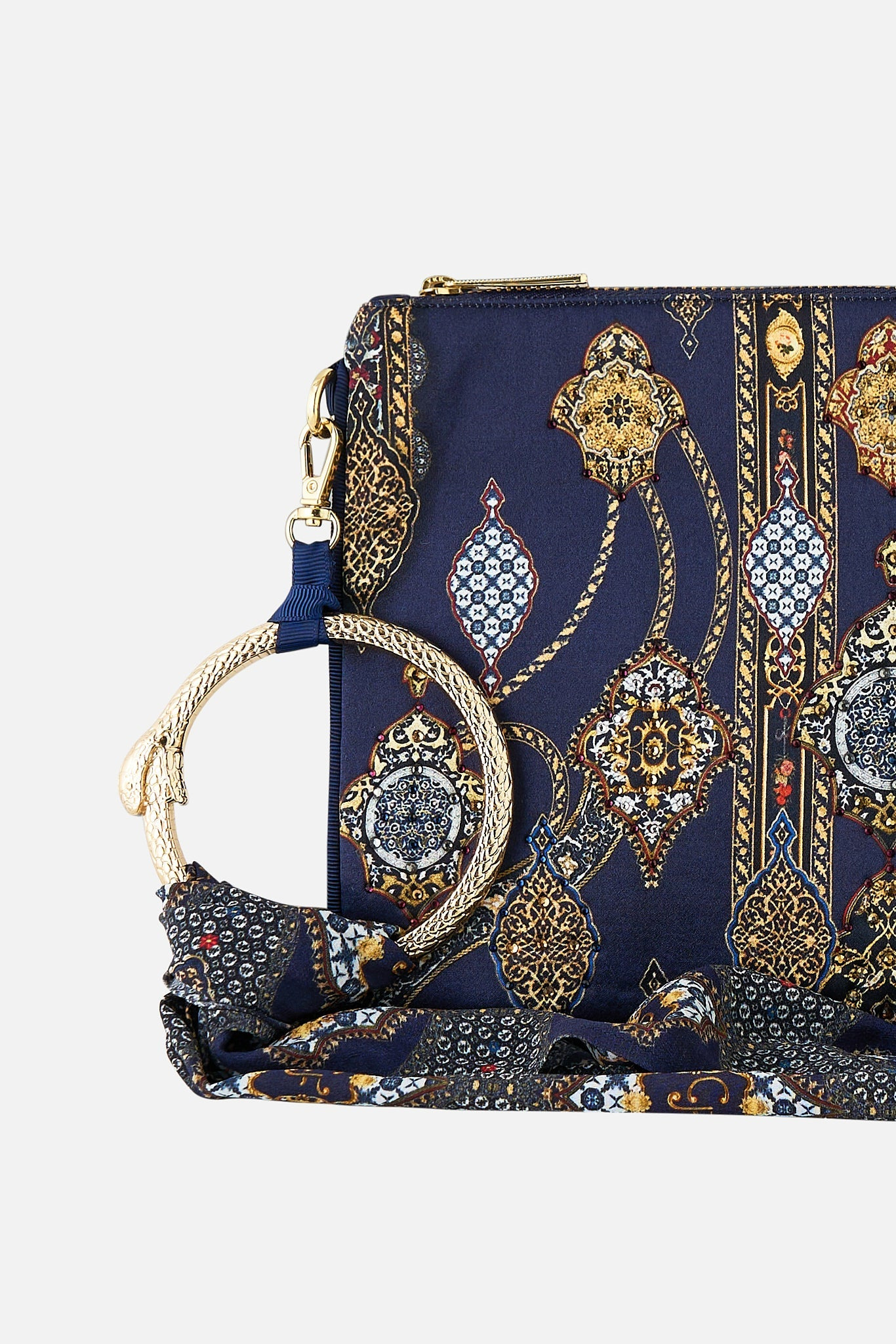 RING SCARF CLUTCH - 2