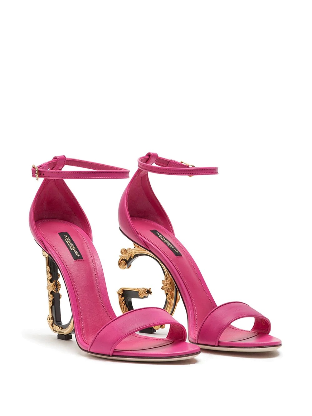 105 mm Keira baroque logo sandals - 2