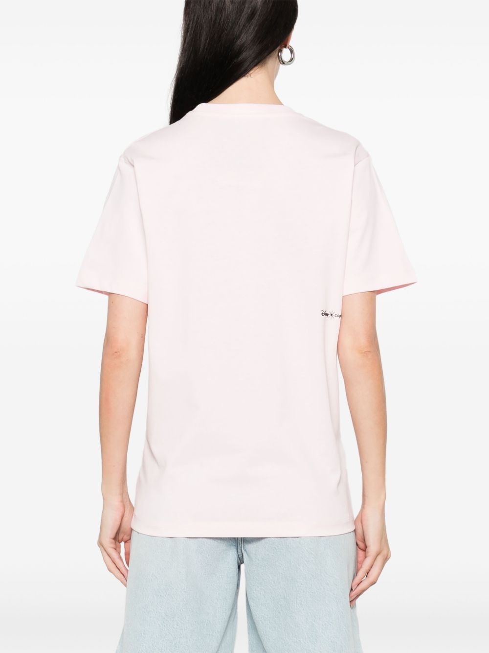 Tシャツ・カットソー Coperni SS25 ROSE BOXY TSHIRT (DJS131F5028 WHT) Coperni Rose - T-shirt for Woman - White - DJS131F5028-WHT