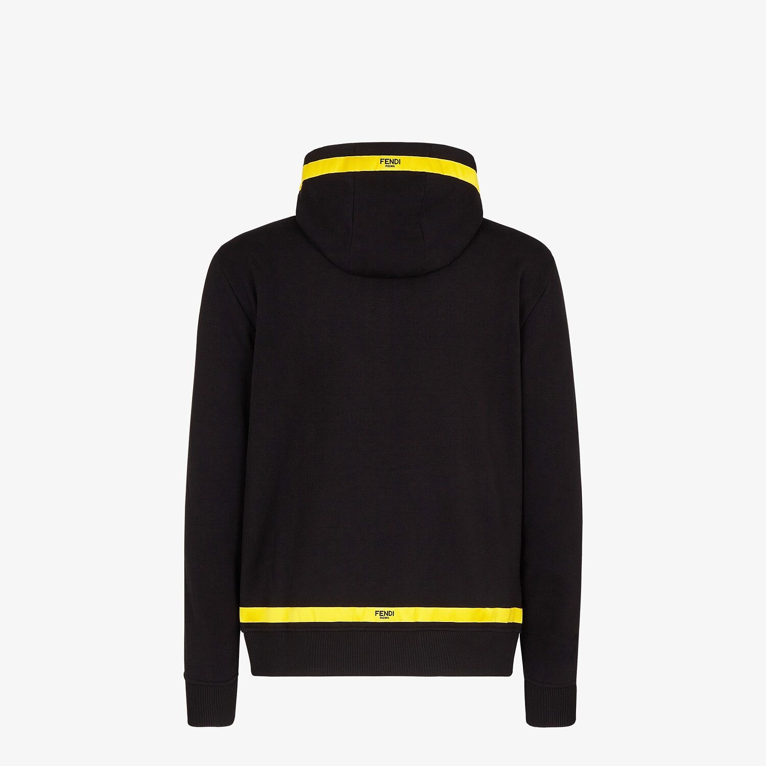 Black cotton sweatshirt - 2