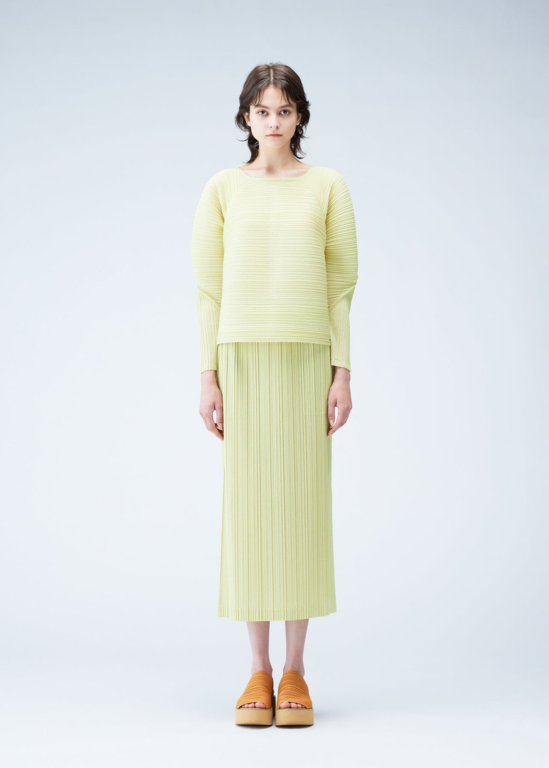 Pleats Please Issey Miyake RAMIE PLEATS SKIRT outlook