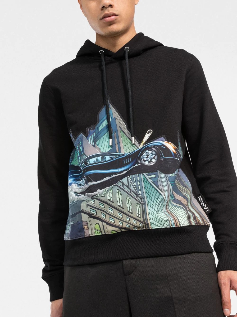 graphic-print hoodie - 3