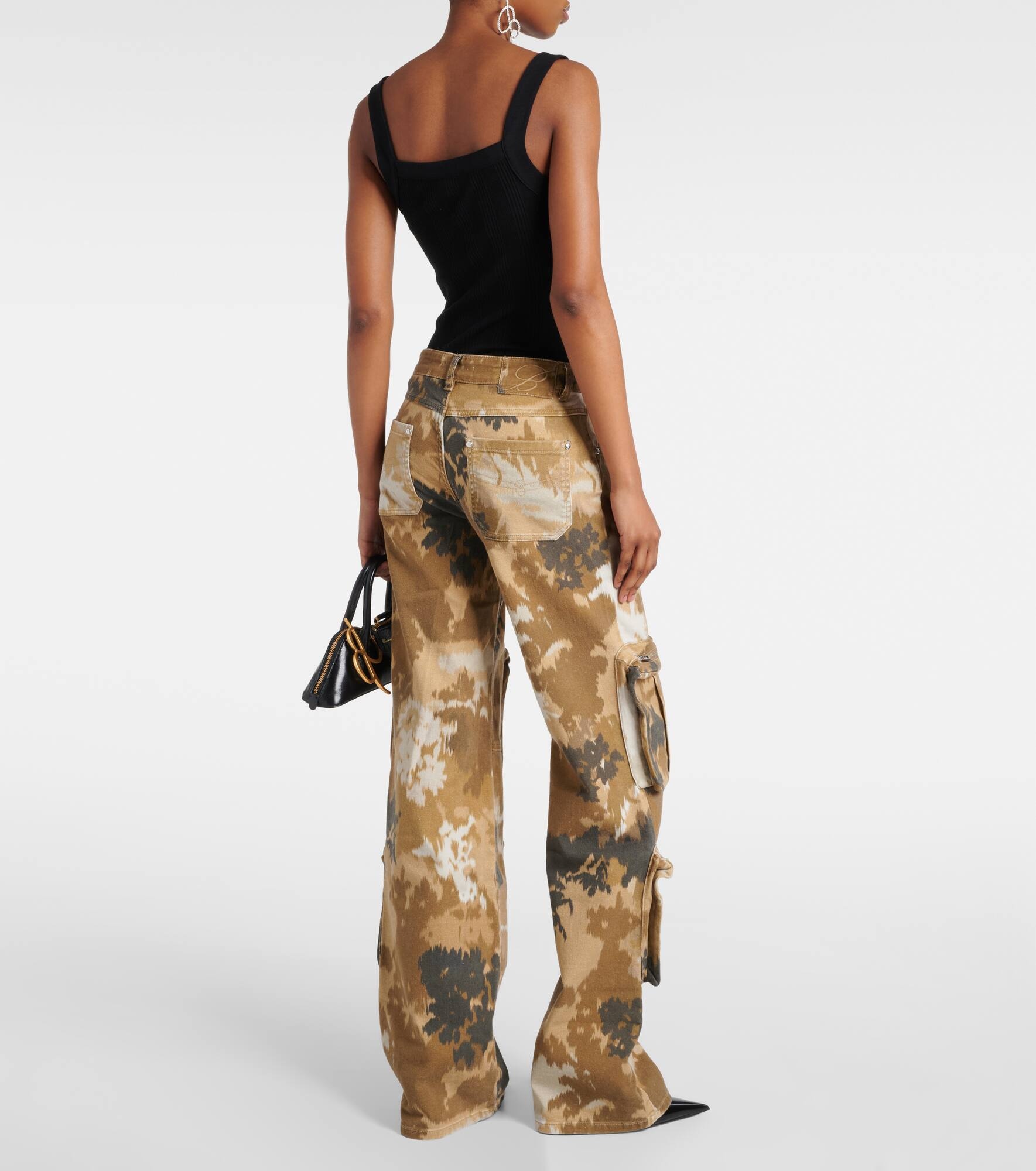 Camouflage cargo pants - 3