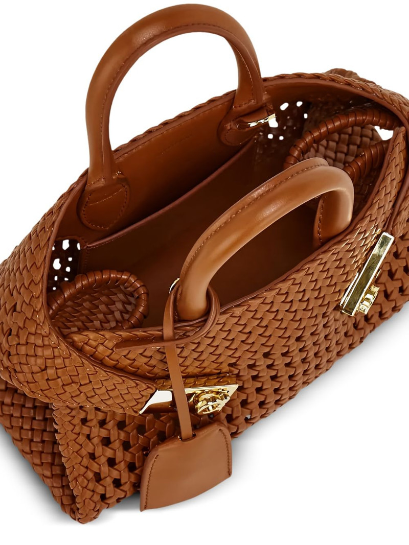 XS woven hug tote bag 5