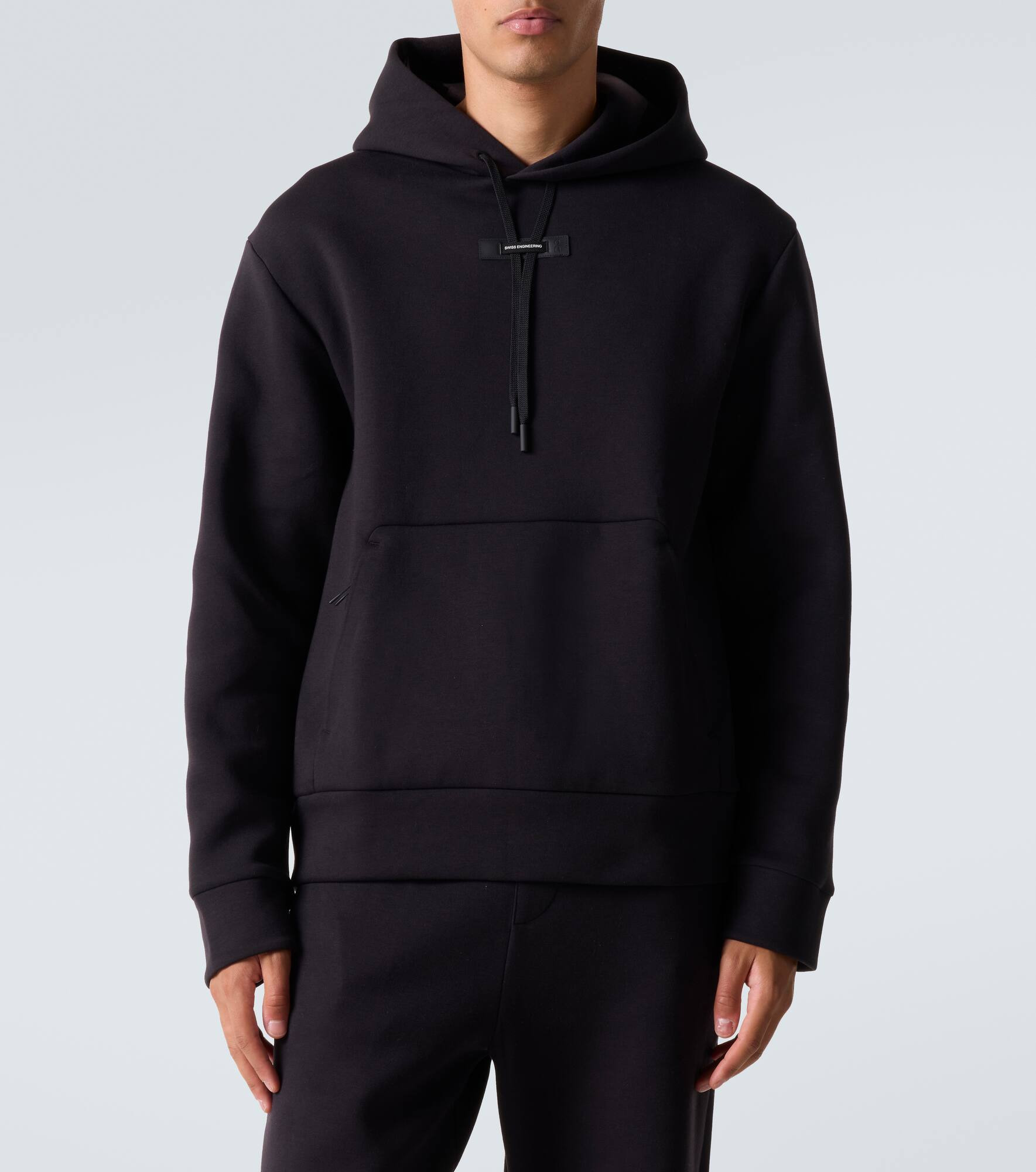 Focus Tech cotton-blend jersey hoodie - 3