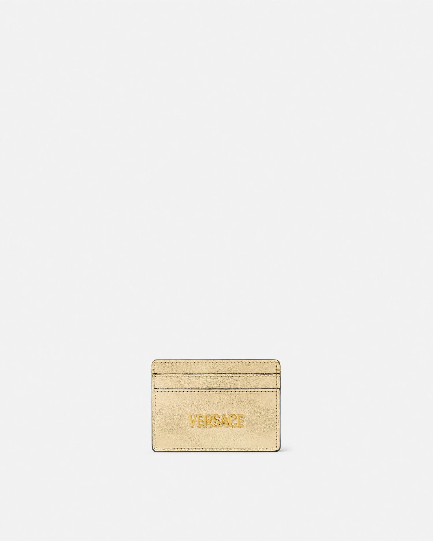 Versace Tag Metallic Cardholder - 1