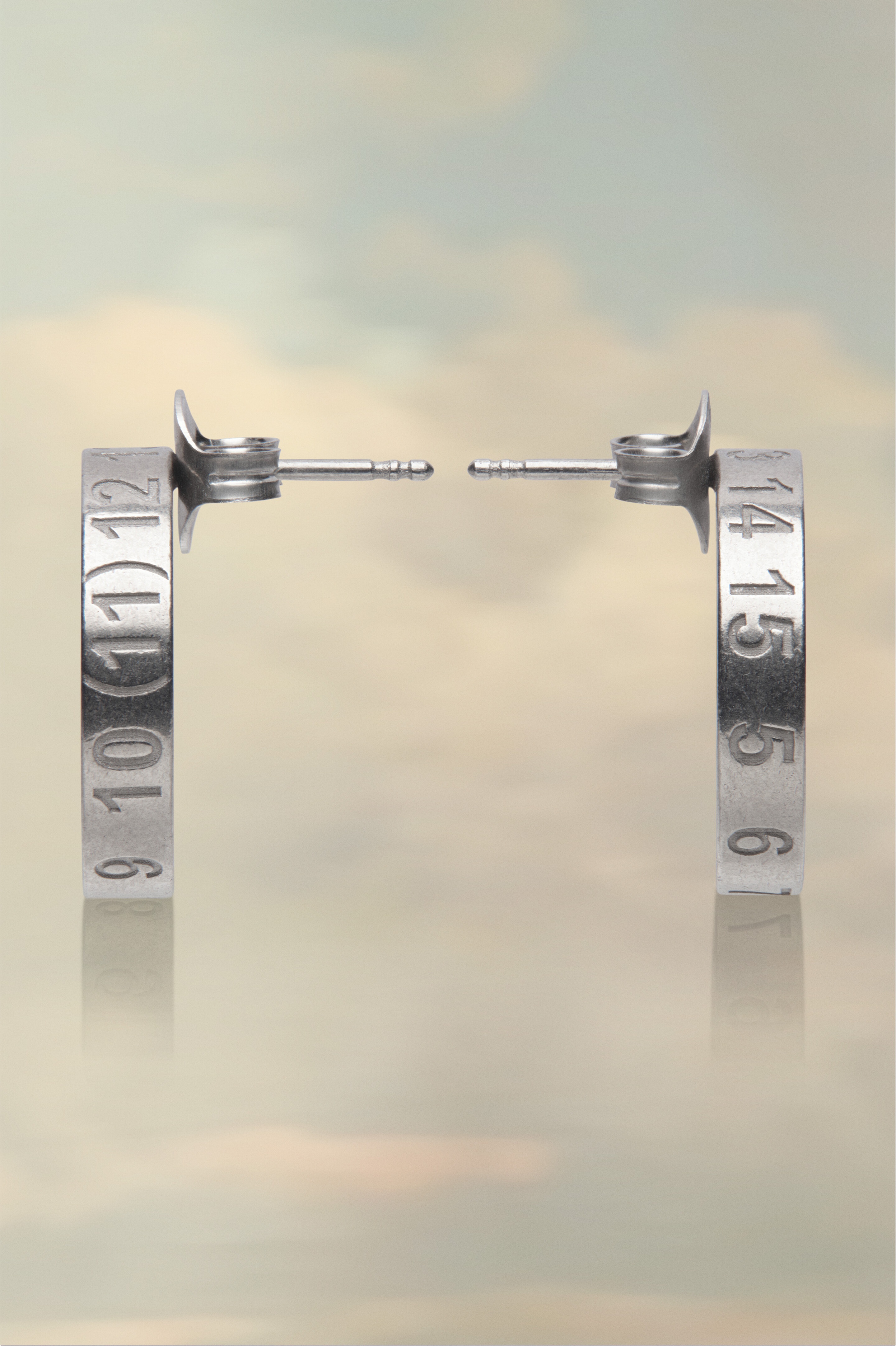 Numerical Earrings - 1