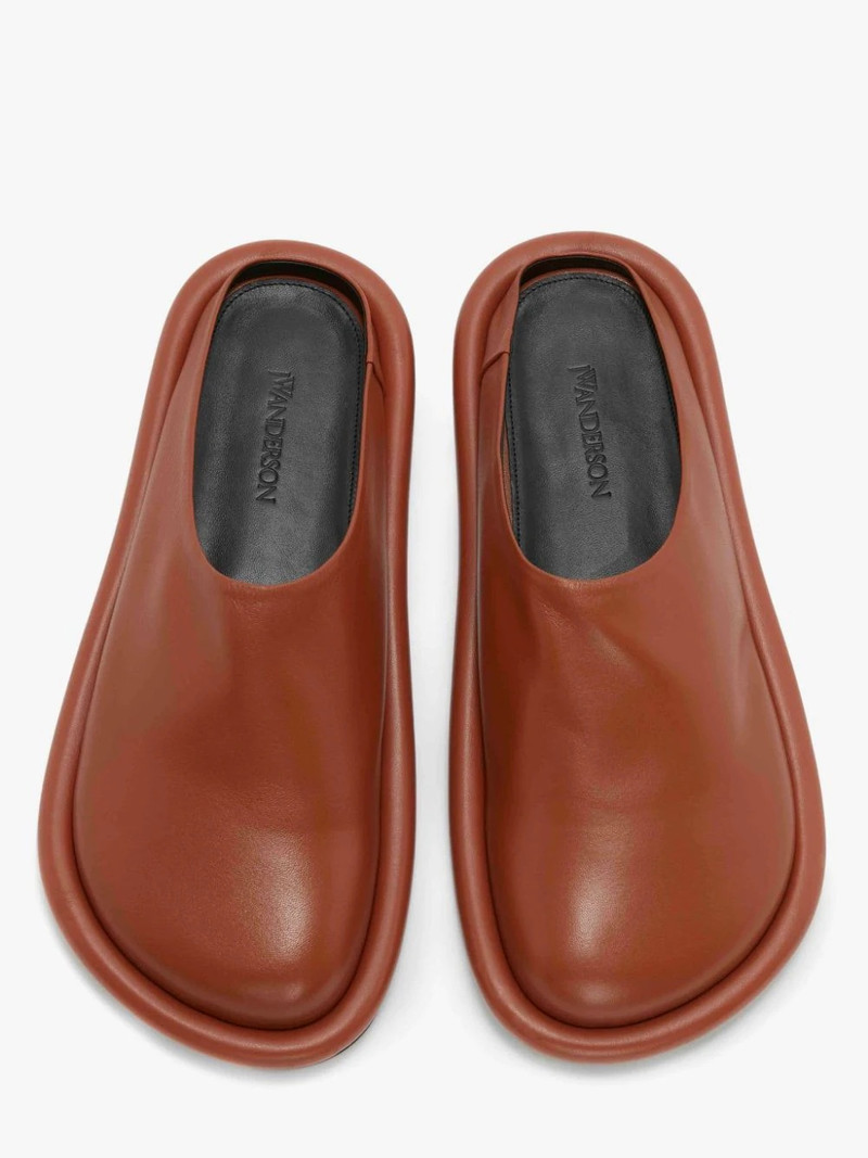BUMPER-TUBE LEATHER SLIPPERS 4