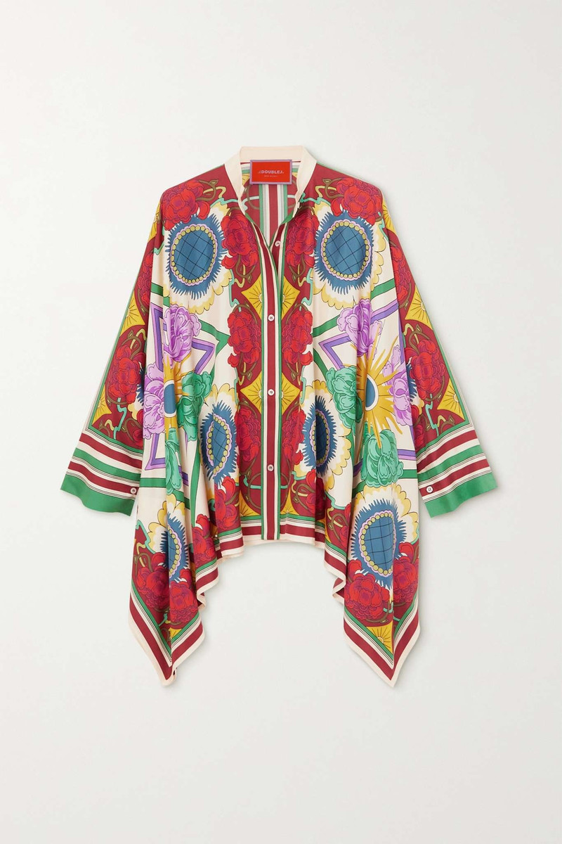 Foulard 실크 셔츠 - 1