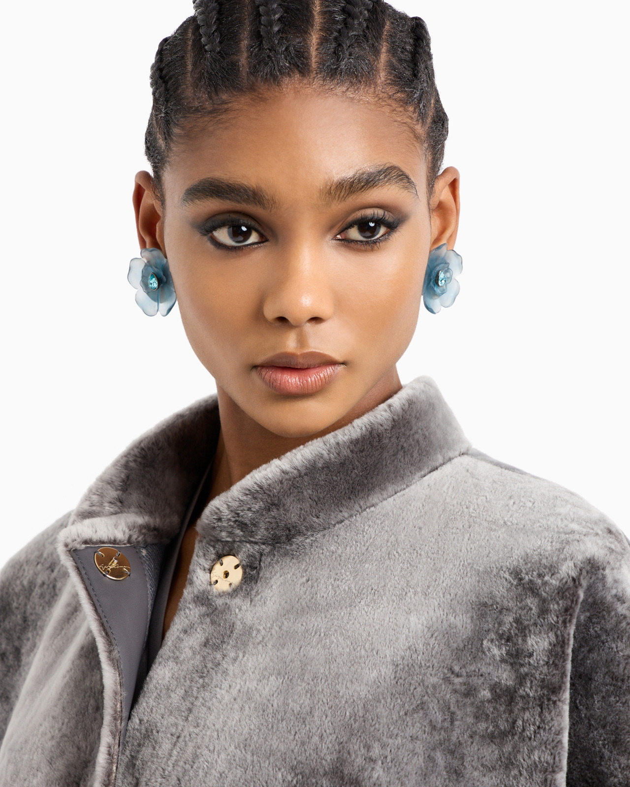LONG SHEARLING COAT - 5