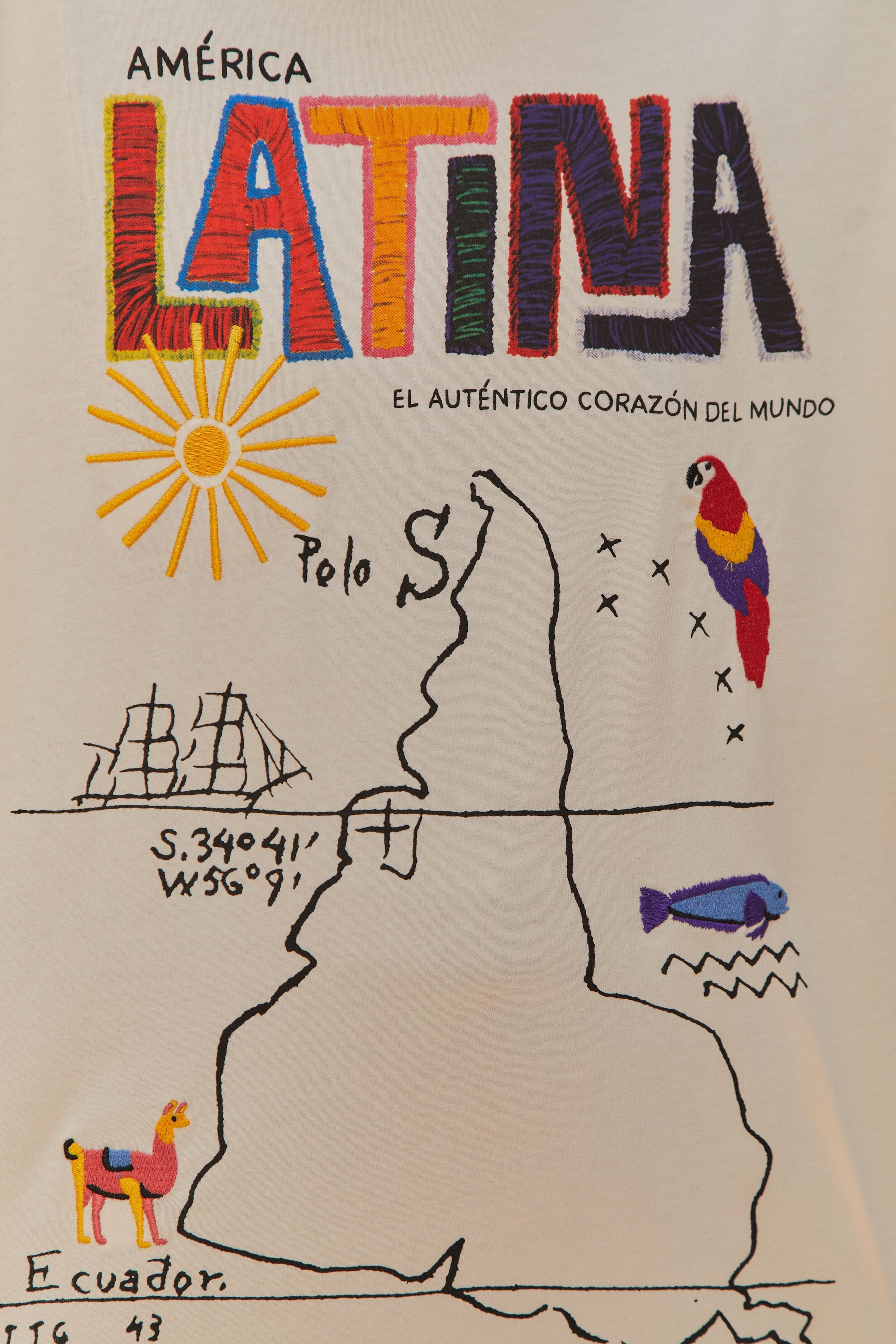 Off-White America Latina Relaxed T-Shirt - 4