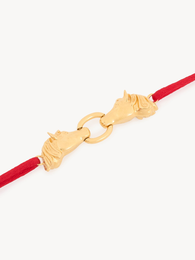 THE CHLOÉ CHAIN HORSE BRACELET 3