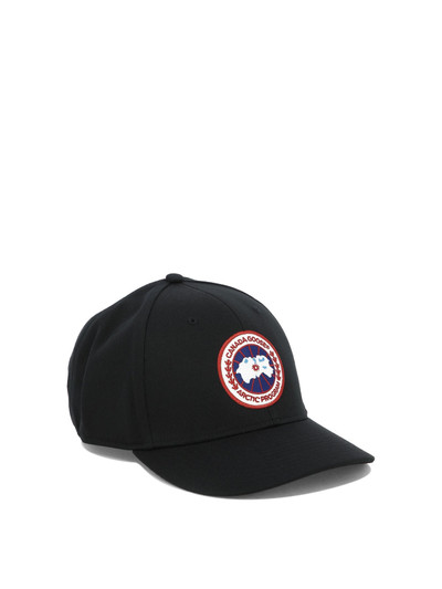 Canada Goose Baseball Cap With Logo Patch Hats Black outlook