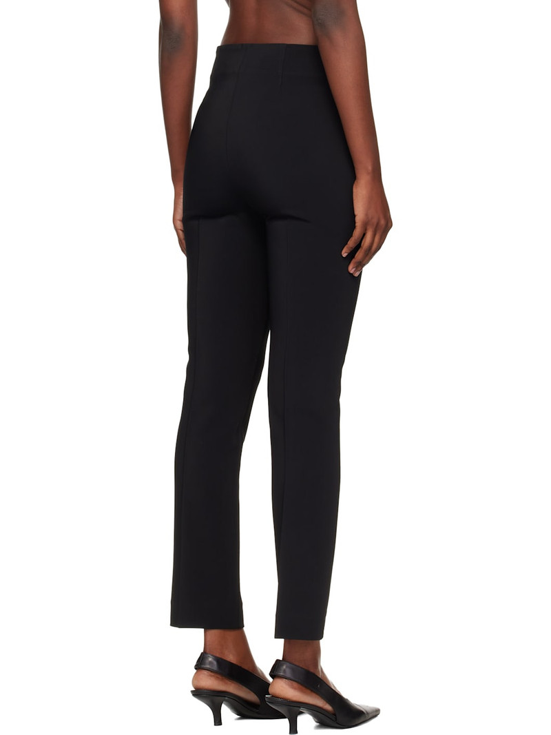 Black Cigarette Leg Trousers 3