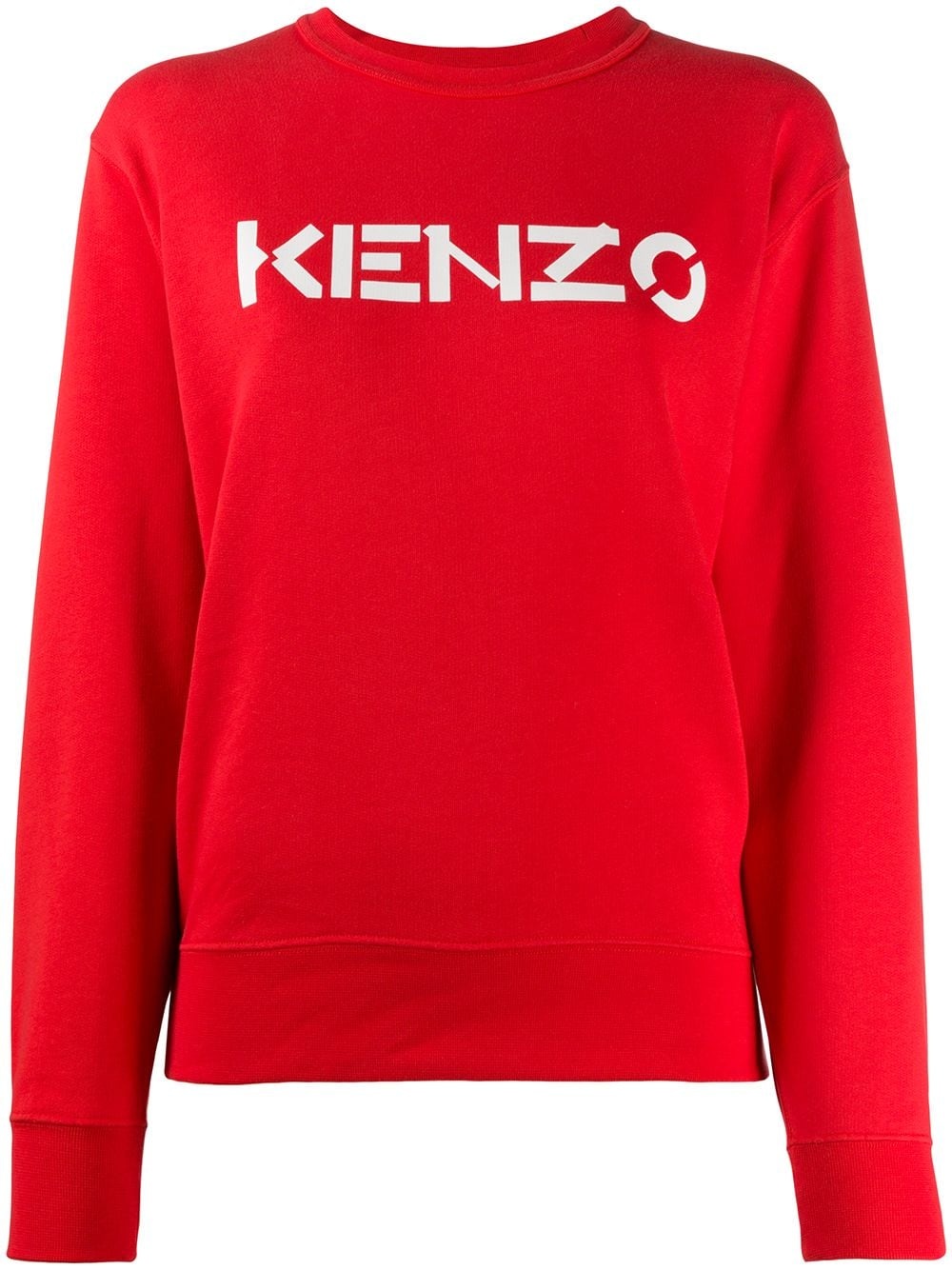 logo-print sweatshirt - 1