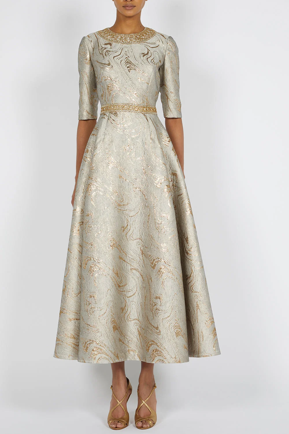 Embellished Cocktail Dress - 1