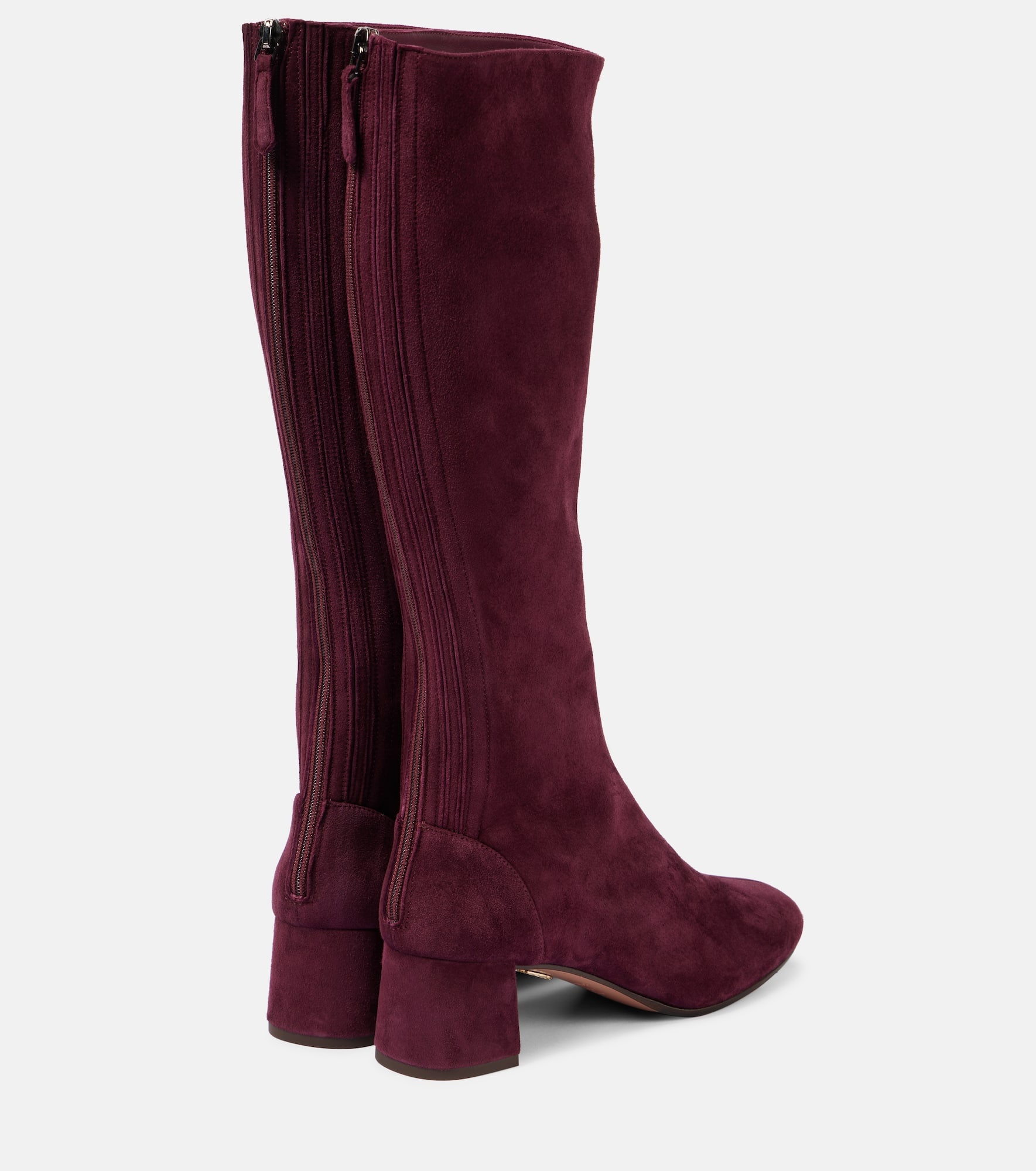 Saint Honore 50 suede knee-high boots - 2