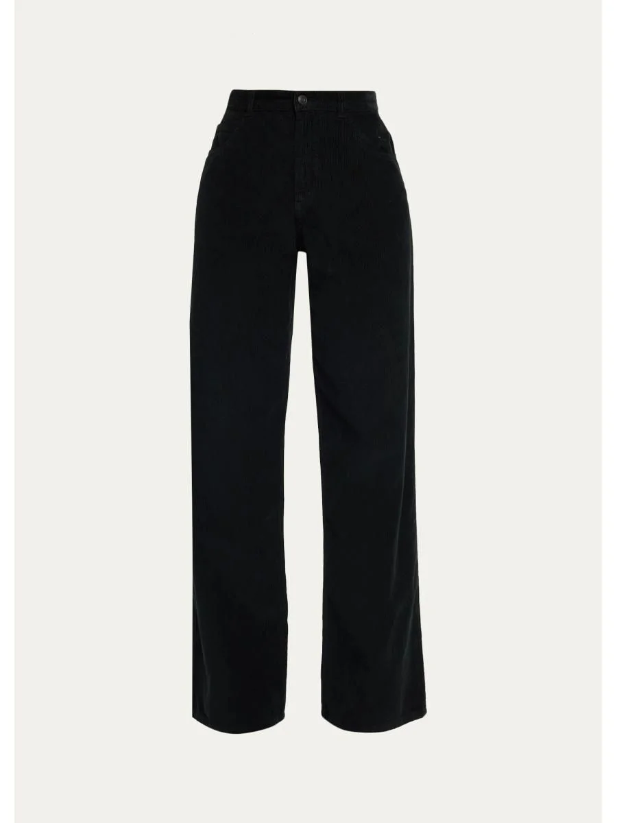 Eglitta Corduroy Wide-Leg Pants - 1