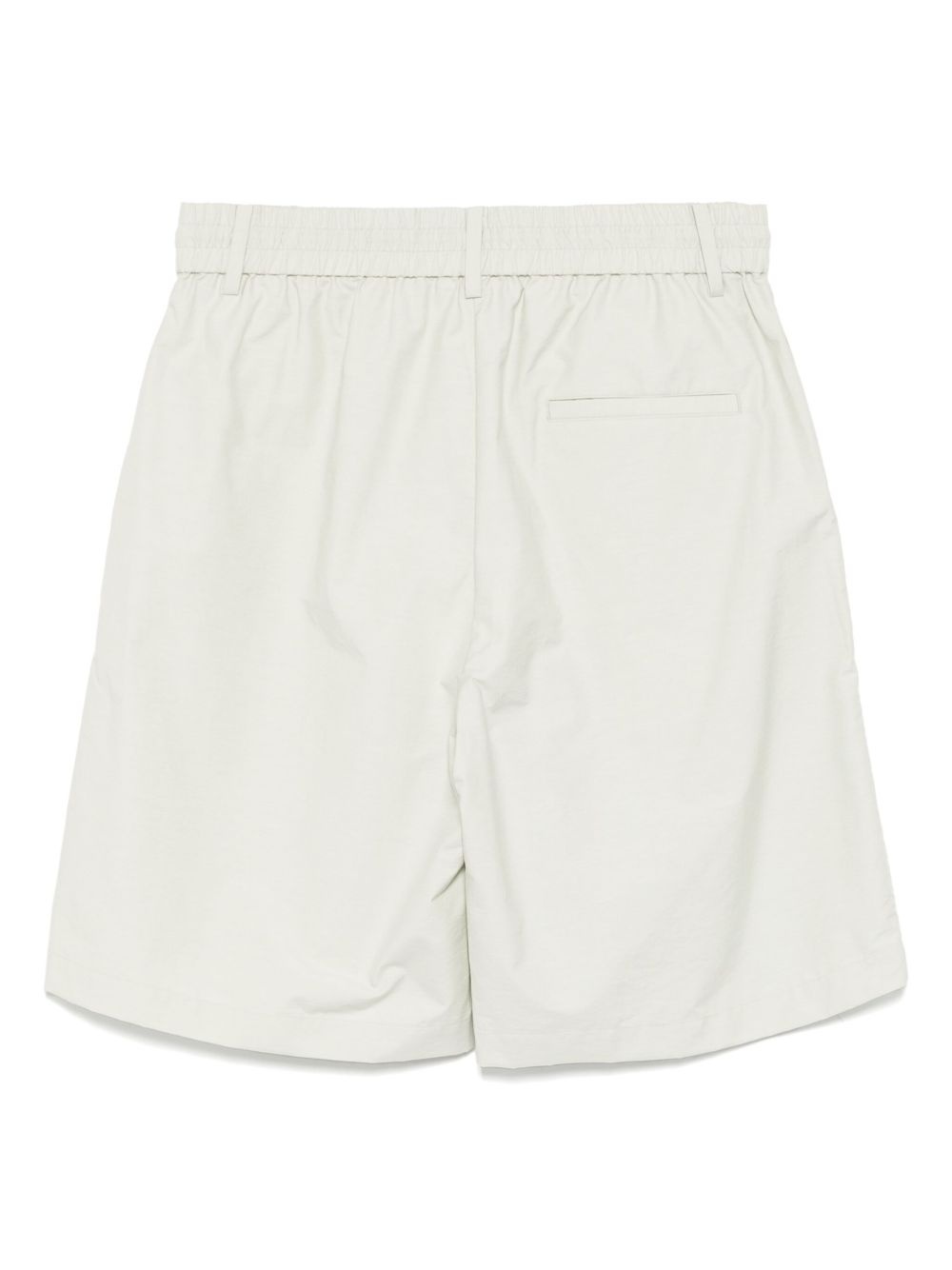 drawstring fastening waist shorts - 2