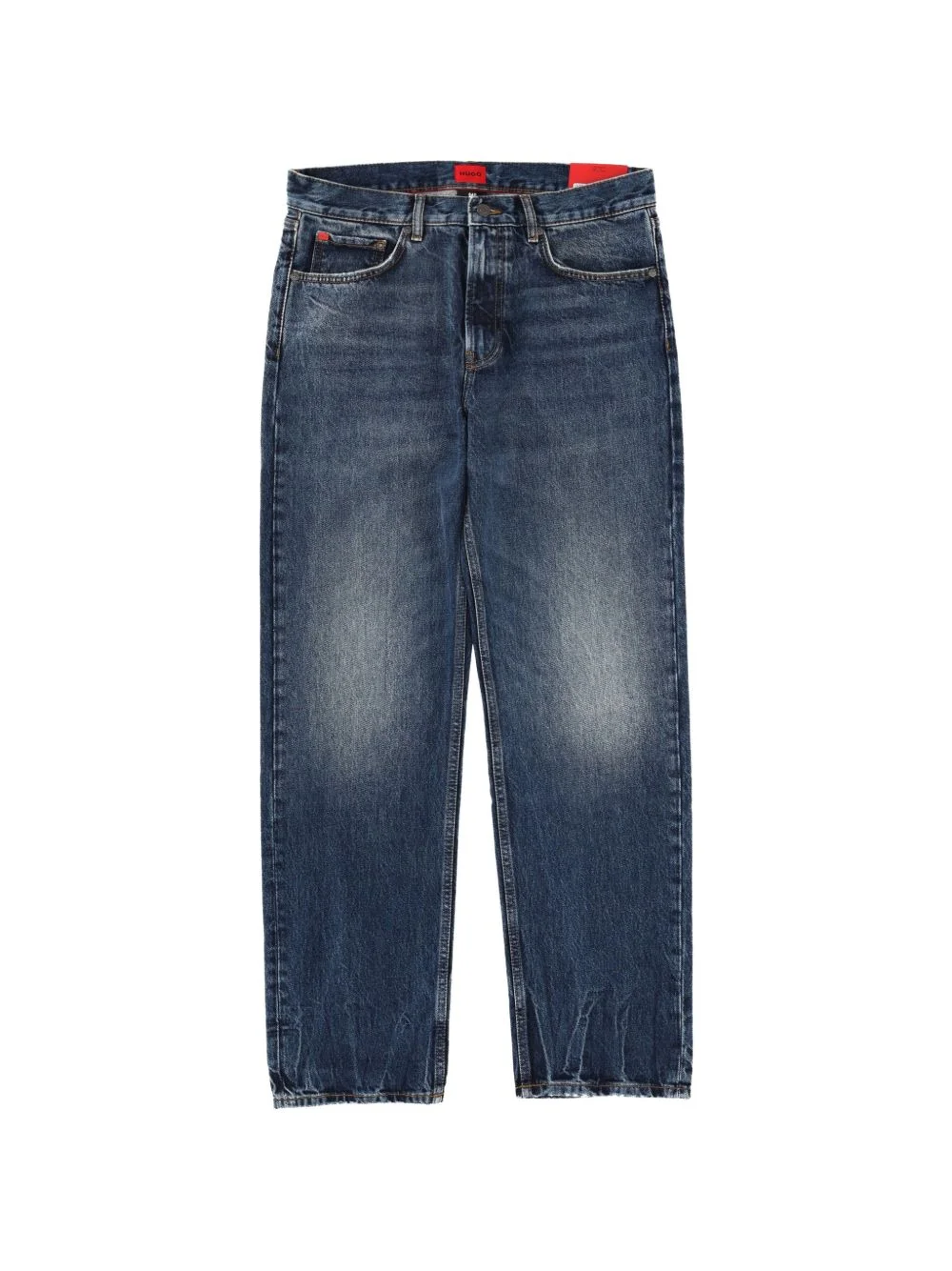belt-loop pocket jeans - 1