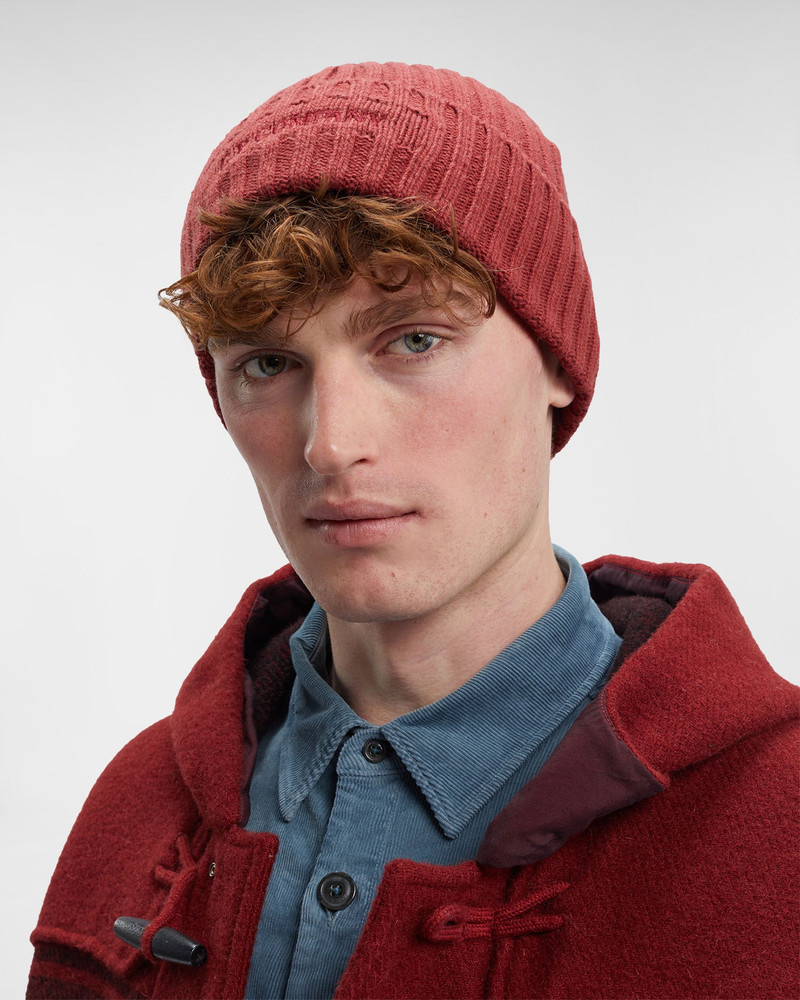 C.P. Company Lambswool Logo Beanie outlook