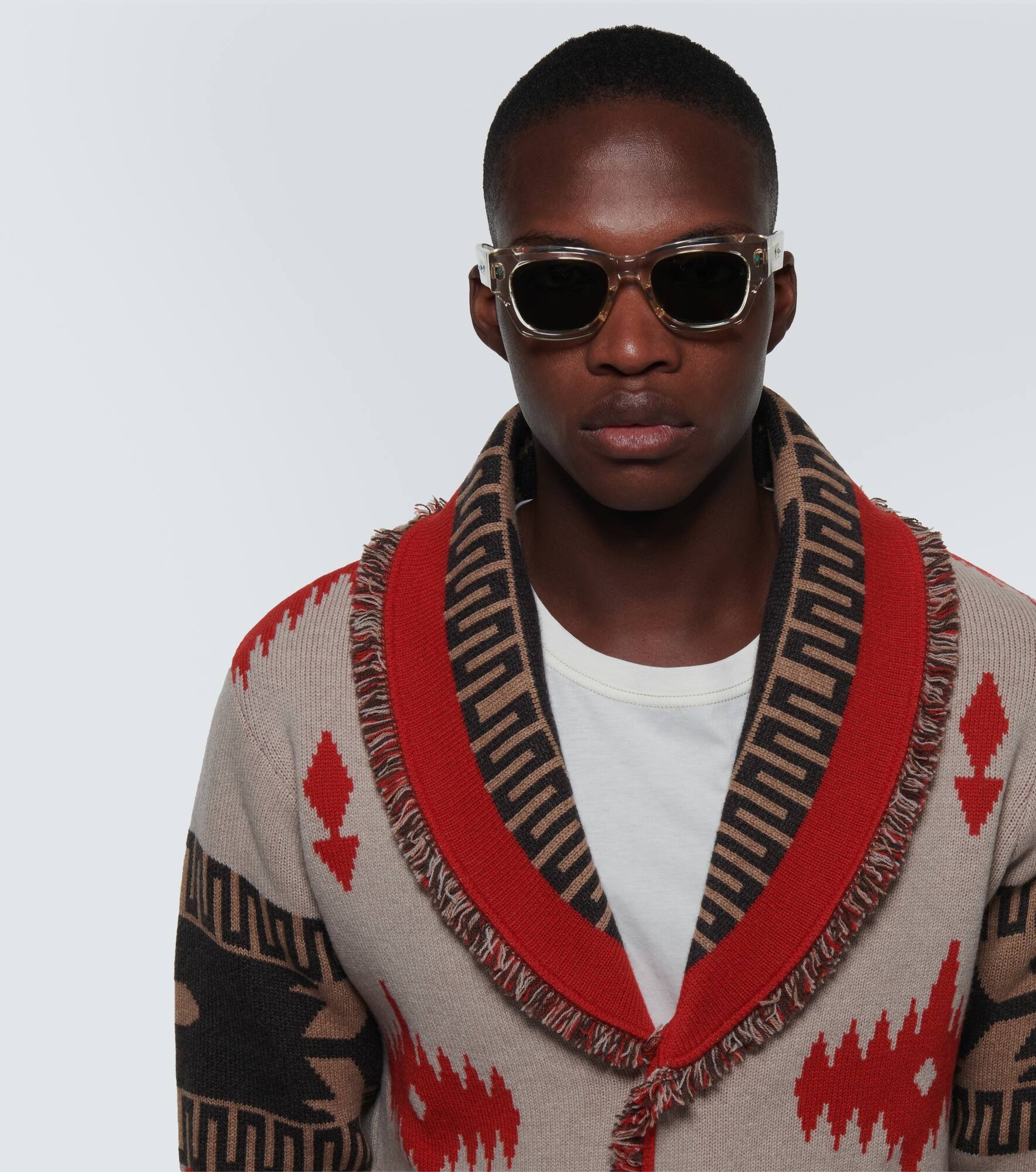 x Alanui Zuma square sunglasses - 3