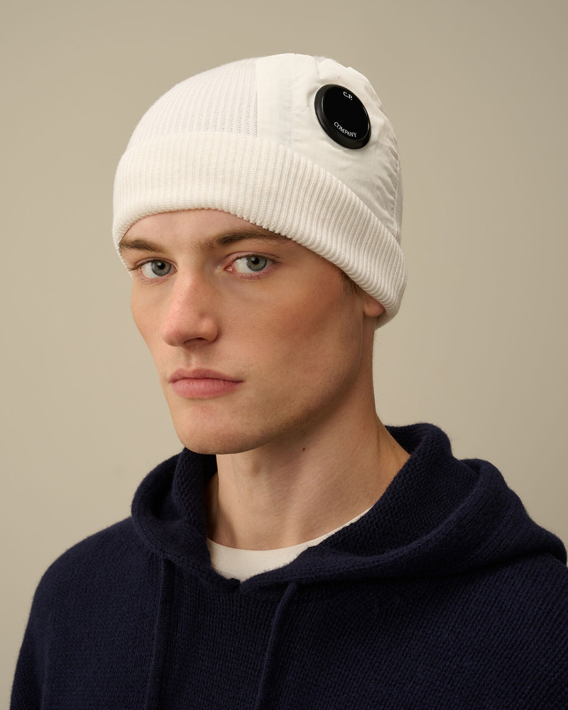 C.P. Company Extrafine Merino Wool Lens Beanie outlook