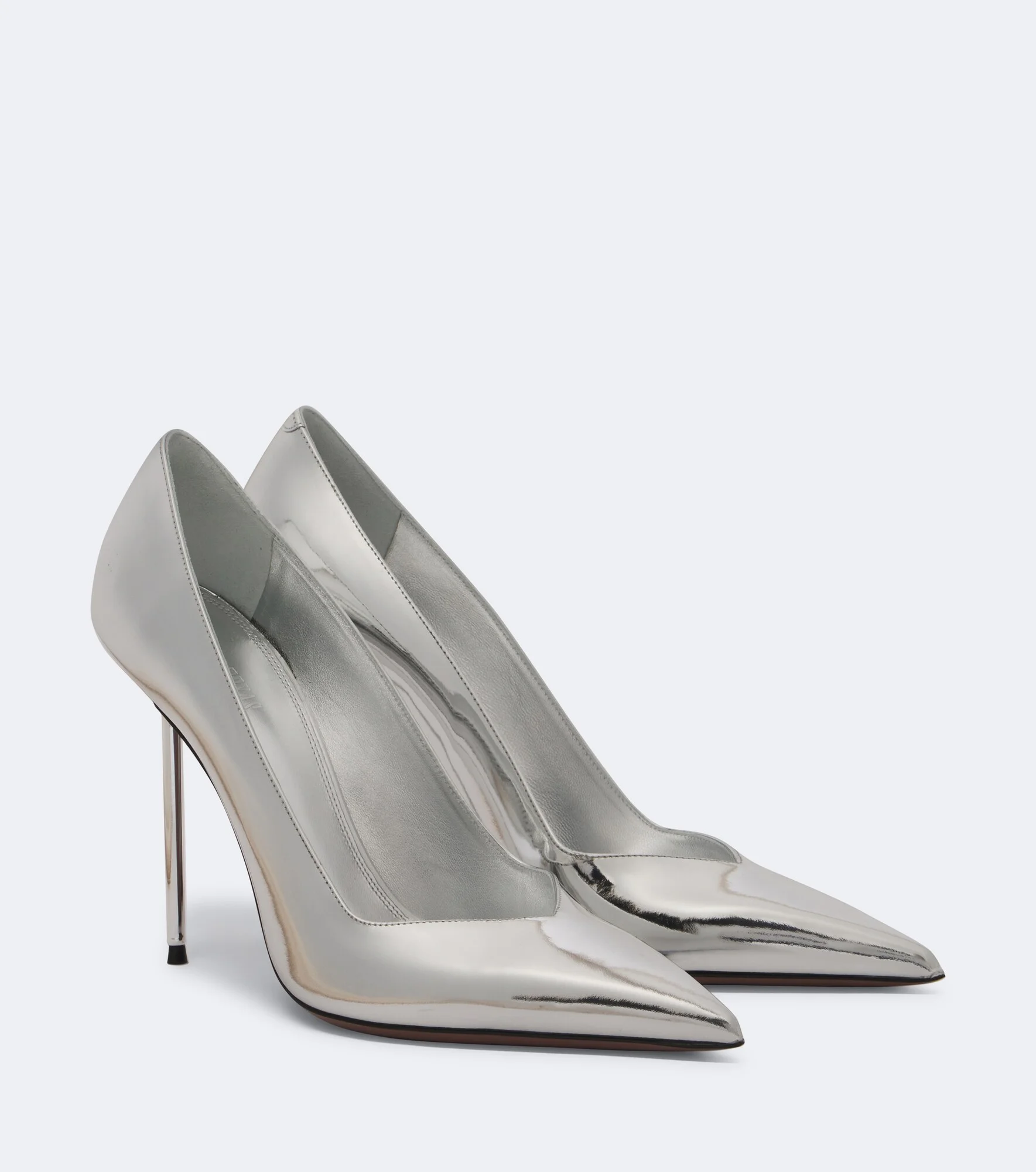 Lidia metallic leather pumps - 1