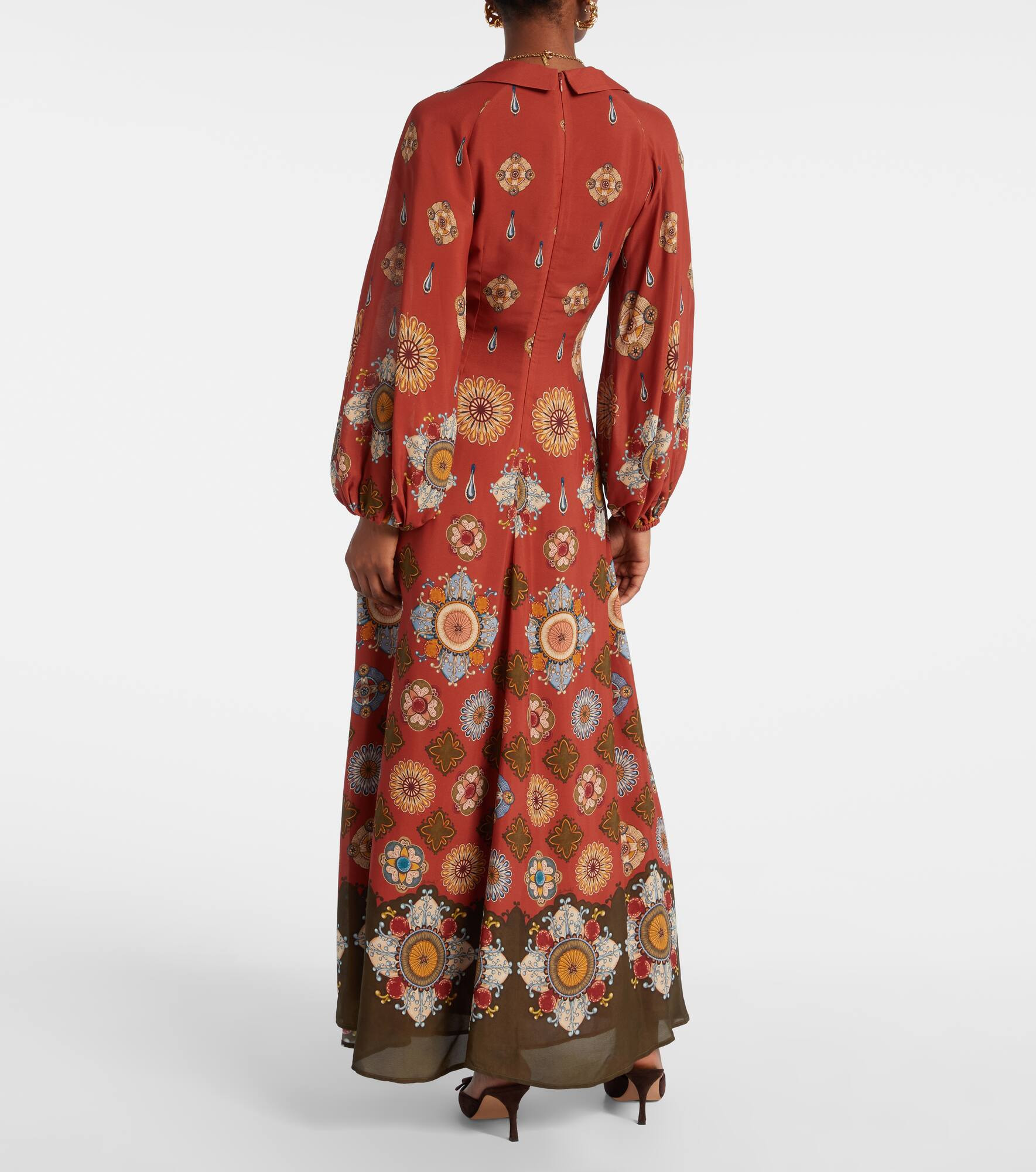 Diva printed maxi dress - 3