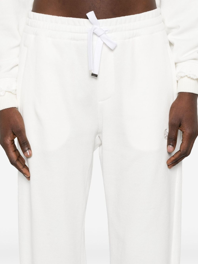 skull-embroidered track trousers 5