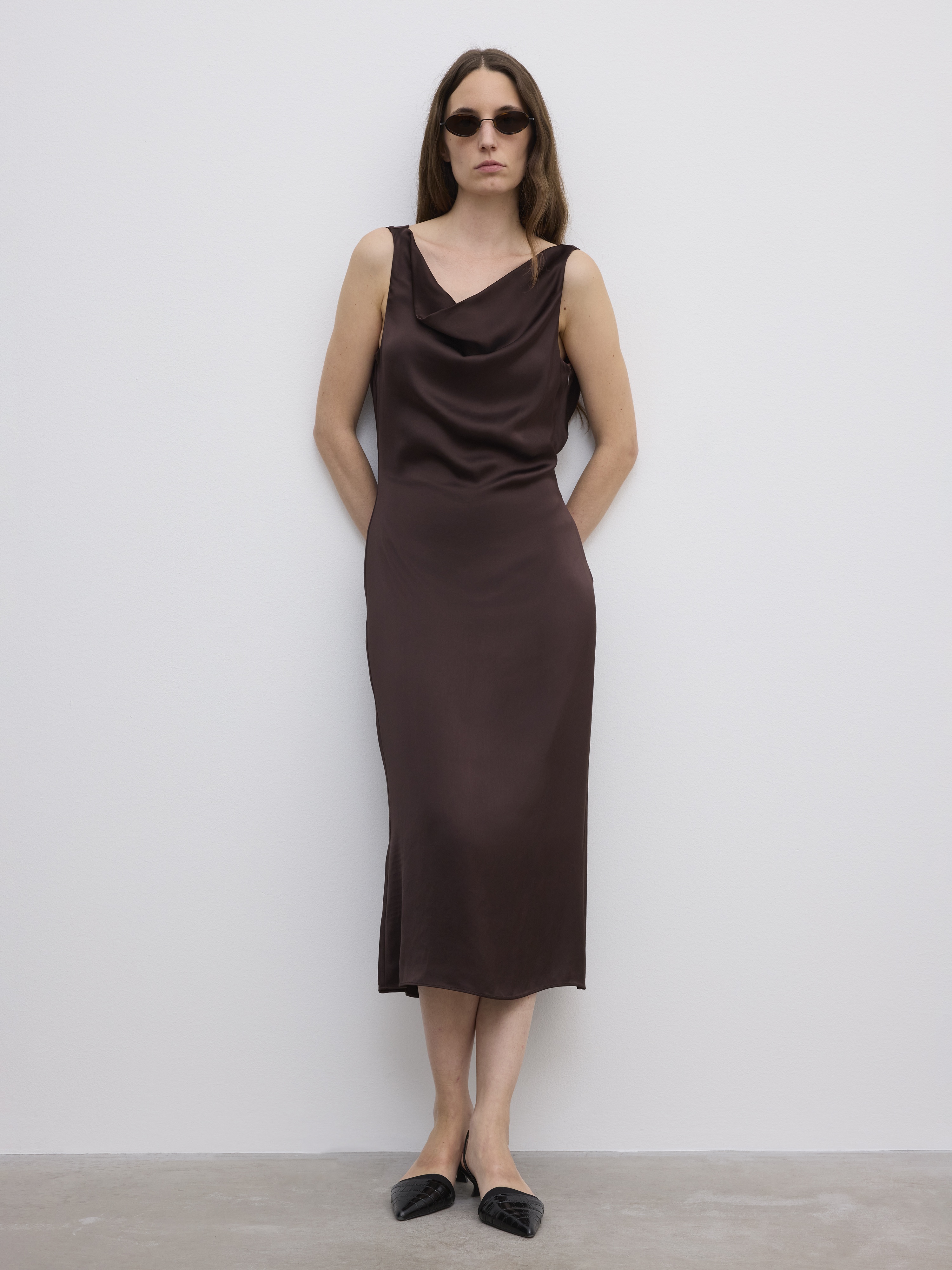 Waterfall Midi Dress - 3