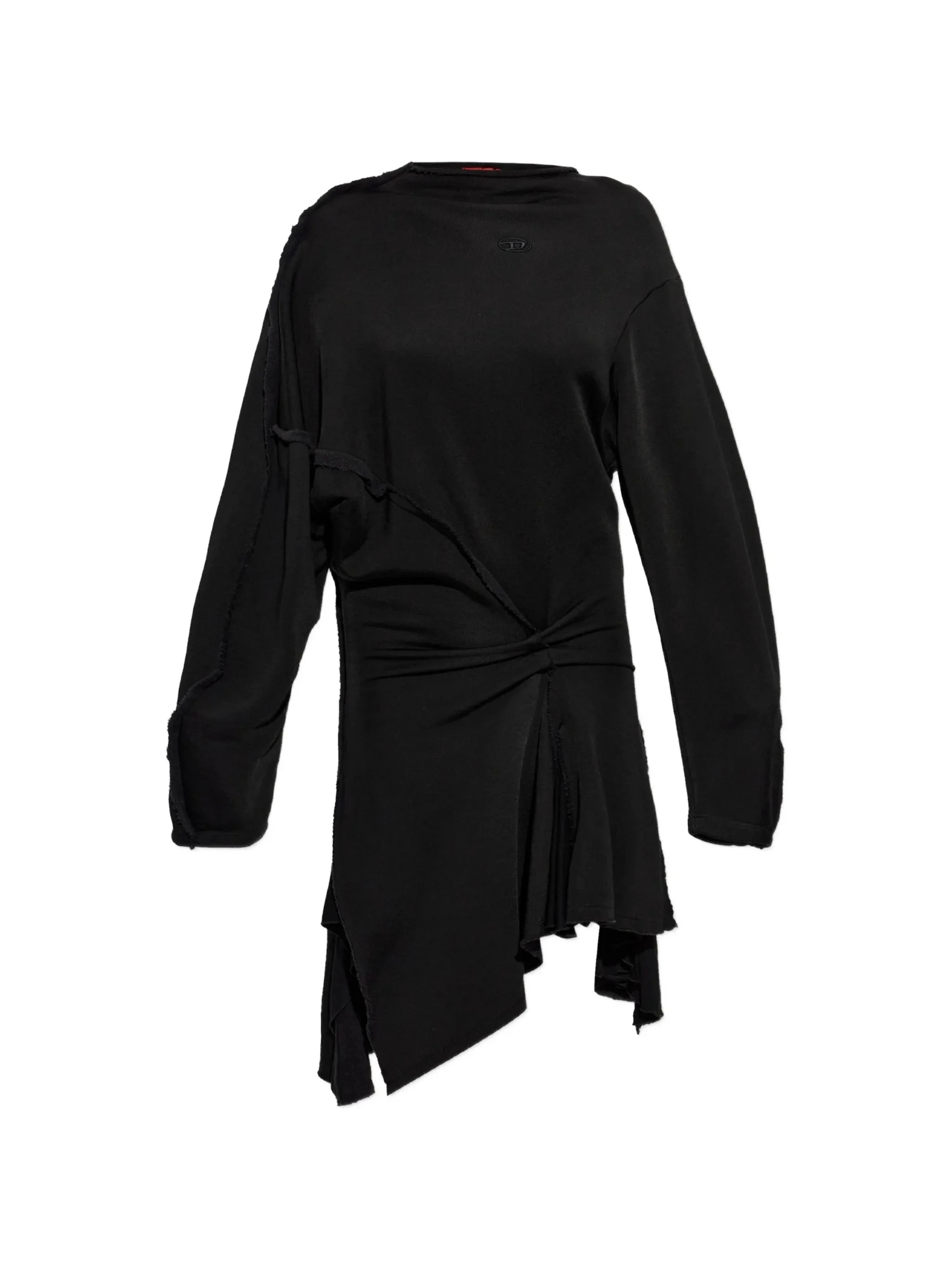 Diesel Frayed-edge Knotted Dress - 1